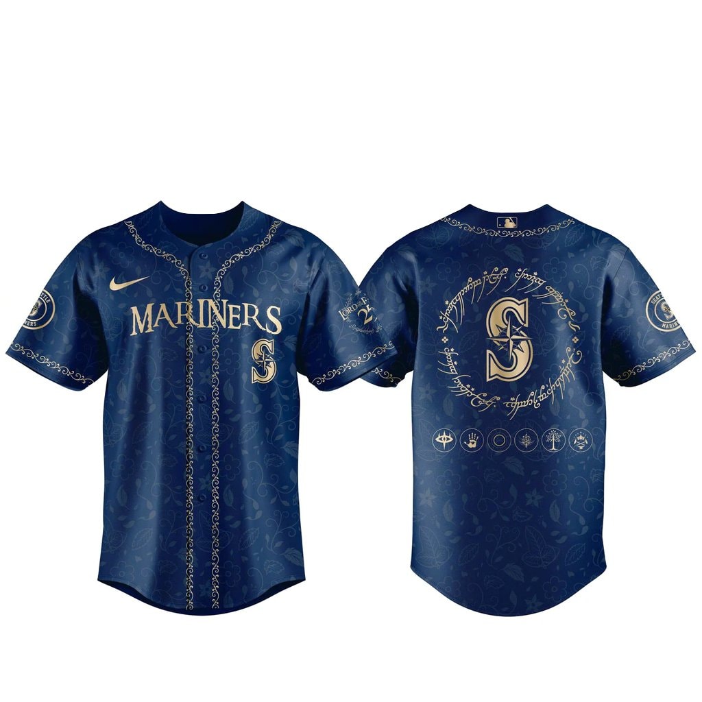Baseball Team The Lord of The Rings 2026 Night Navy Baseball Jersey