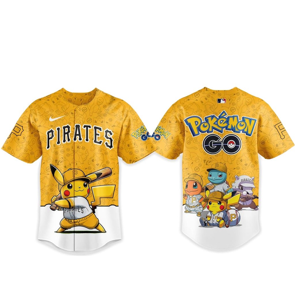 Baseball Team Pokemon Go Night 2026 Game Baseball Jersey