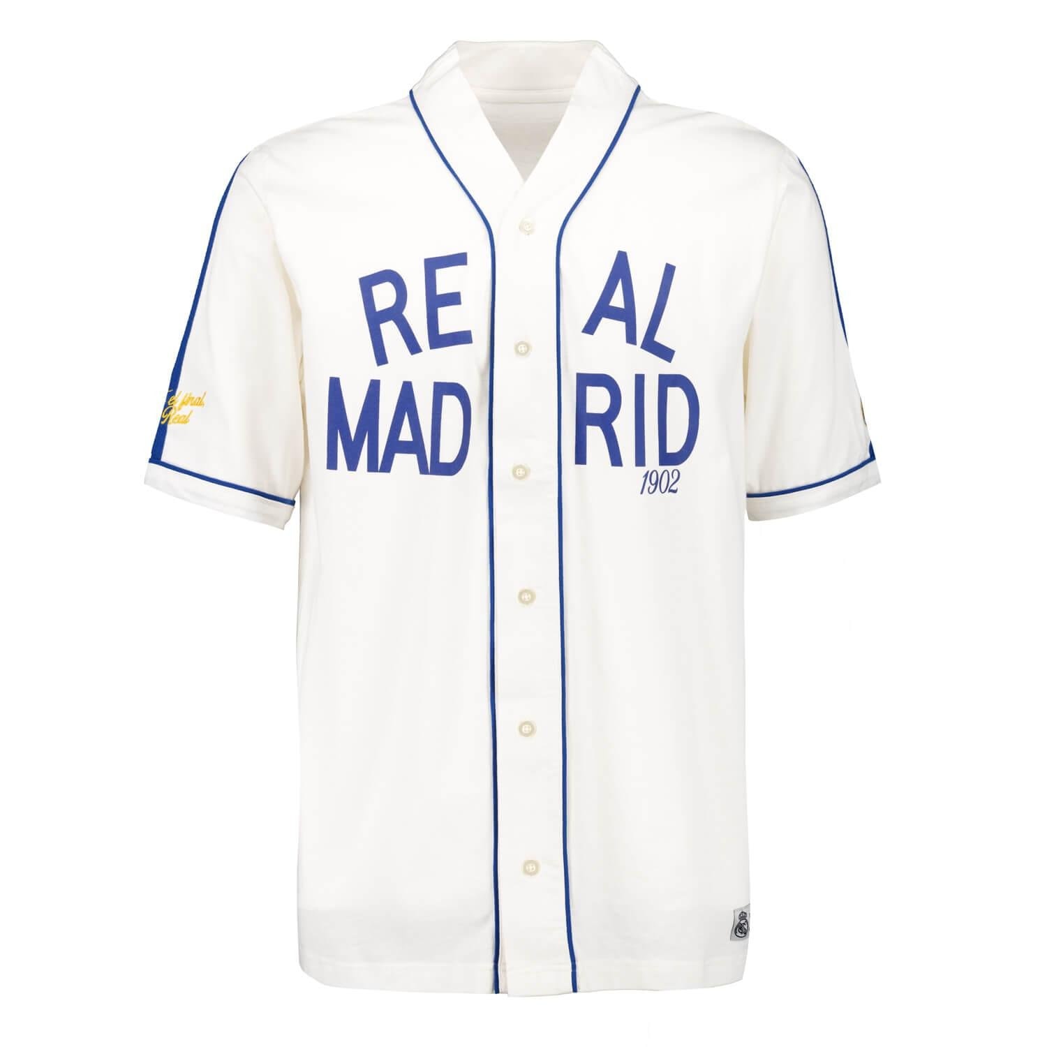 Off White Real Madrid Baseball Jersey