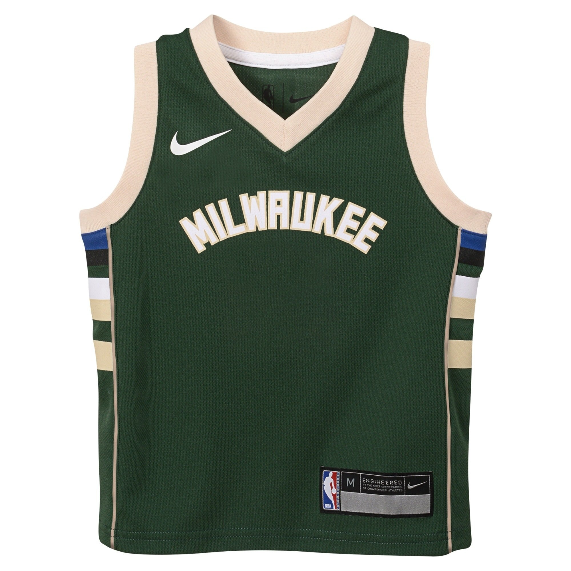 Milwaukee Bucks Icon Custom Jersey Kids Unisex Multicolor S-3XL