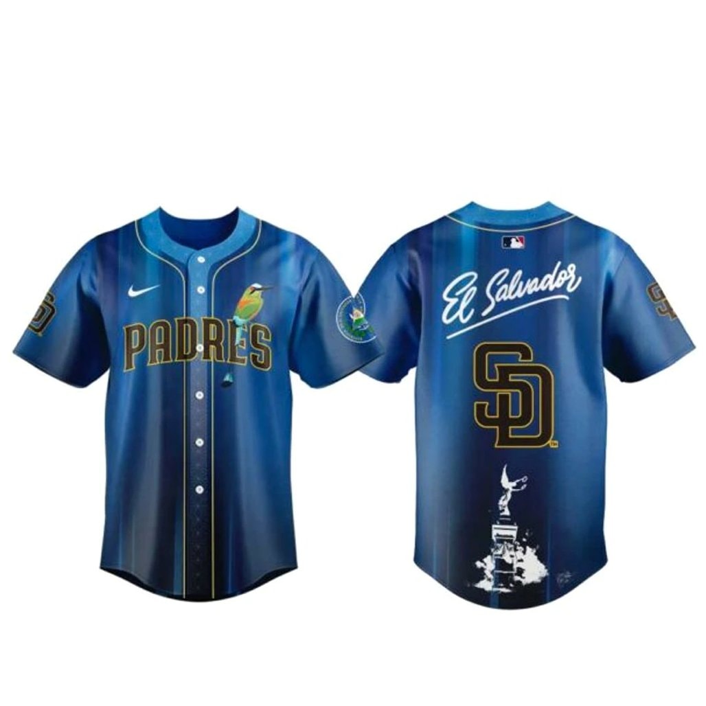 Baseball Team Salvadoran Heritage Day 2026 Baseball Jersey
