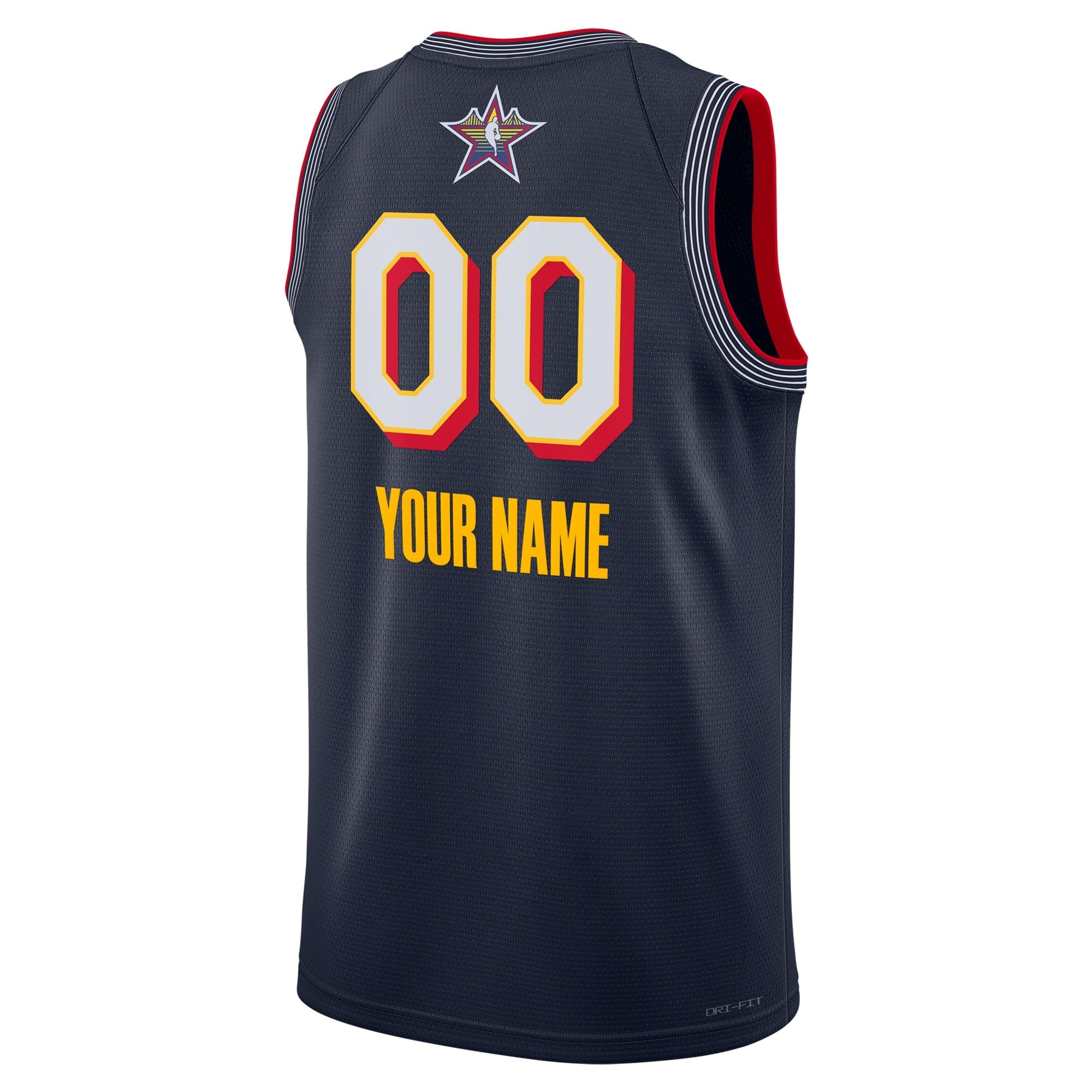 NBA All Star 2025 Swingman Jersey Navy Unisex Adult Sizes S-3XL