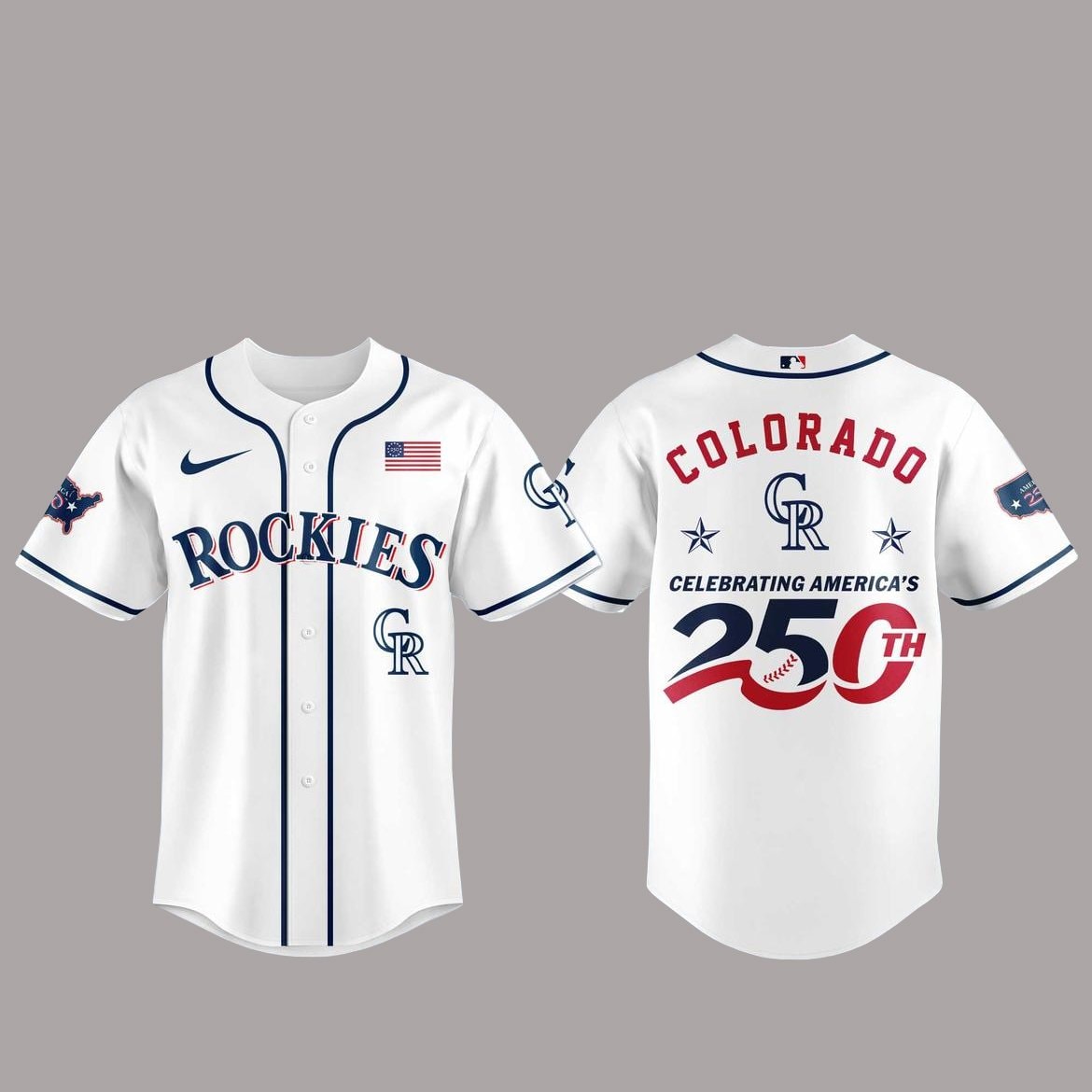 Baseball Team America 250th Anniversary Of USA 2026 Baseball Jersey