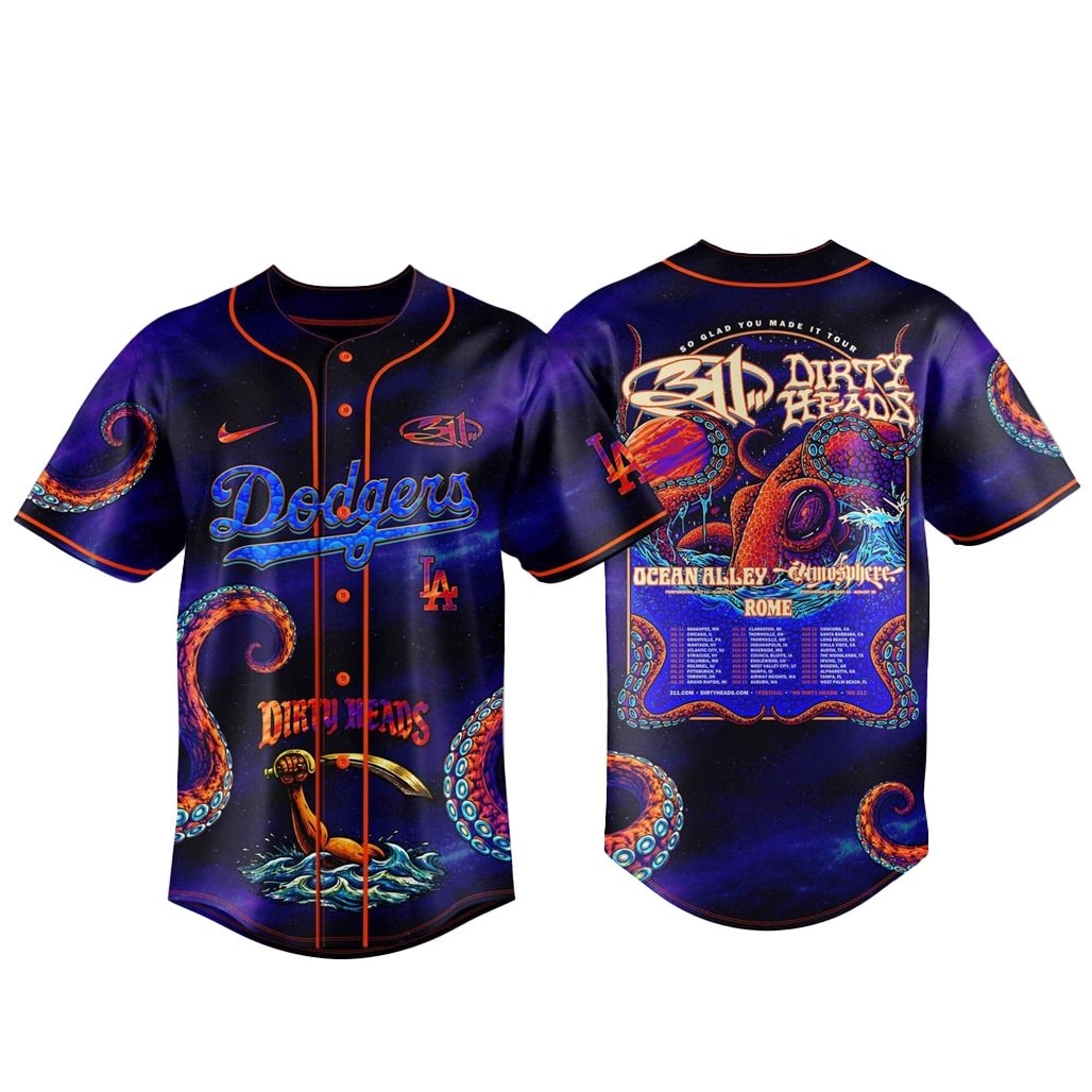 Baseball Team 311 x Dirty Heads 2026 So Glad You Made It Baseball Jersey