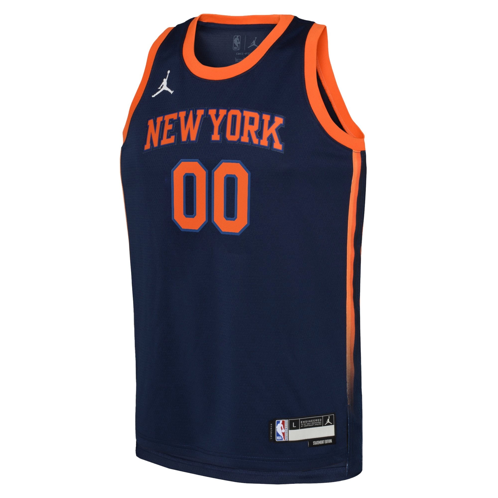 New York Knicks Jordan Statement Swingman Jersey 22 Custom Youth Multicolor