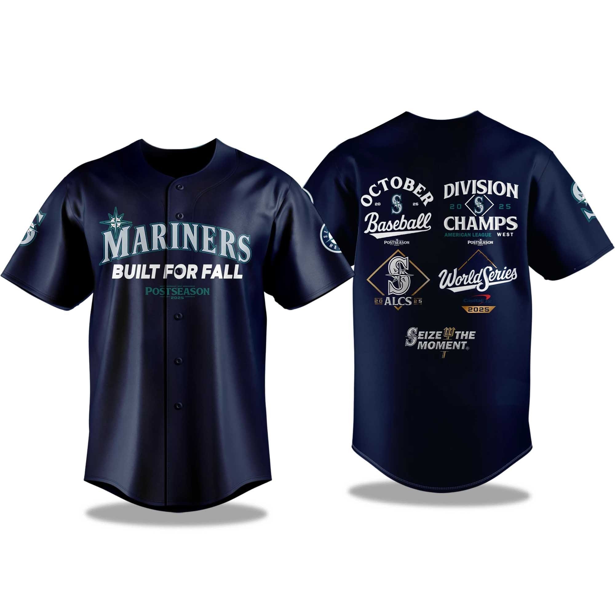 Baseball Team Built For Fall Sports Event Postseason 2025 Baseball Jersey