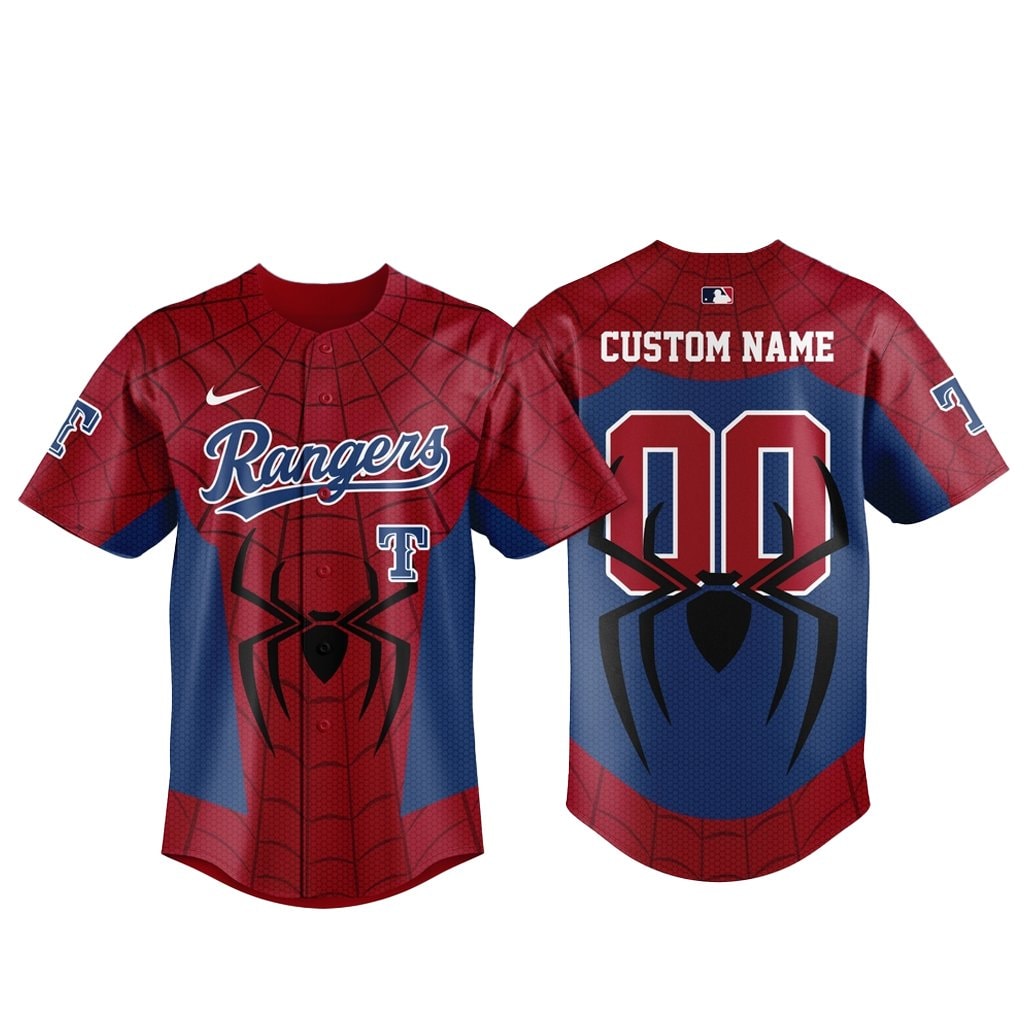 Custom Name and Number Baseball Team Spider-Man Brand New Day 2026 Baseball Jersey