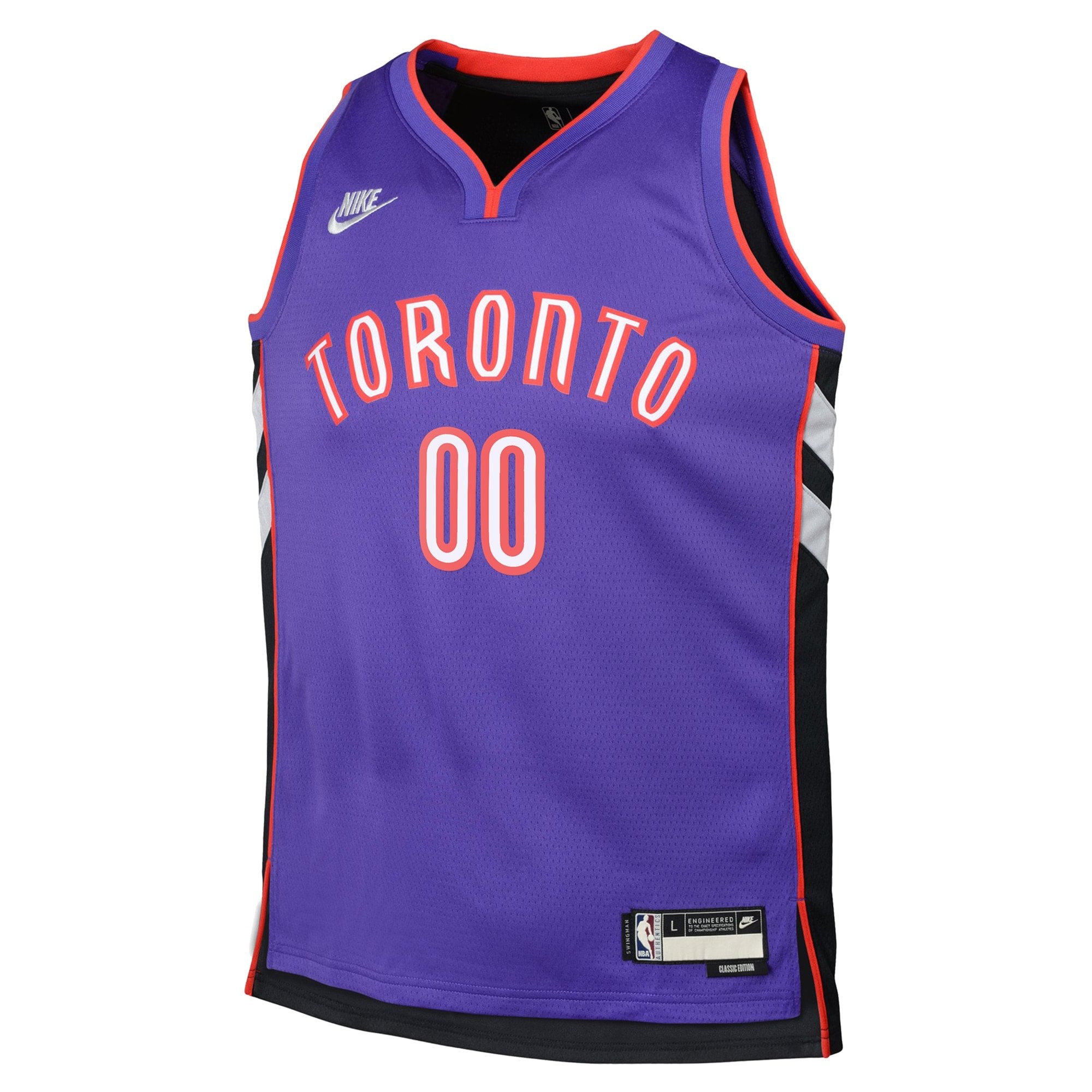 Toronto Raptors NBA Hardwood Classic Swingman Jersey Custom Youth S-XXL Multicolor