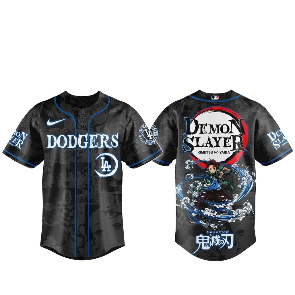 Baseball Team x Tanjiro Kamado Demon Slayer Baseball Jersey