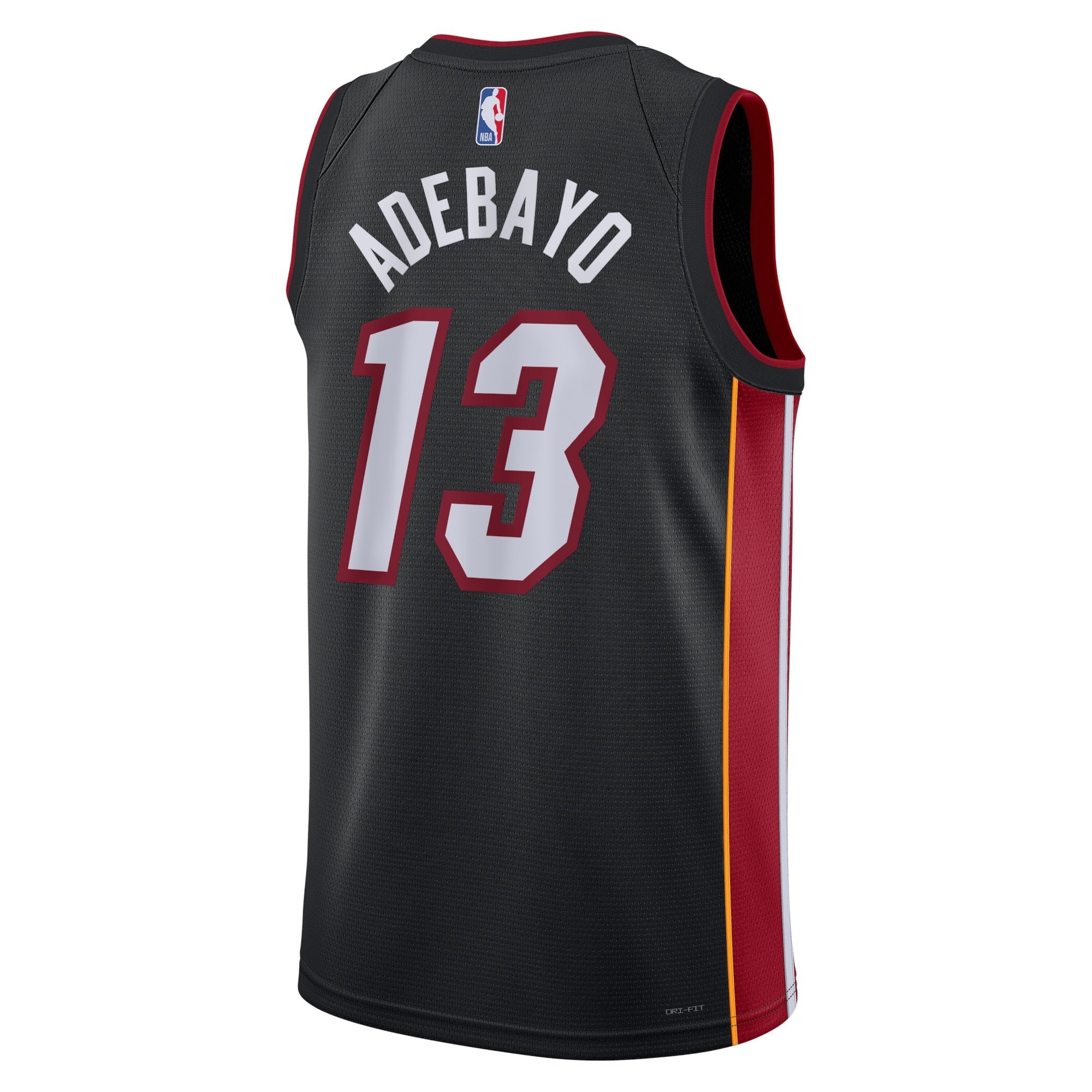 Miami Heat Icon Edition Swingman Jersey Black Bam Adebayo Unisex