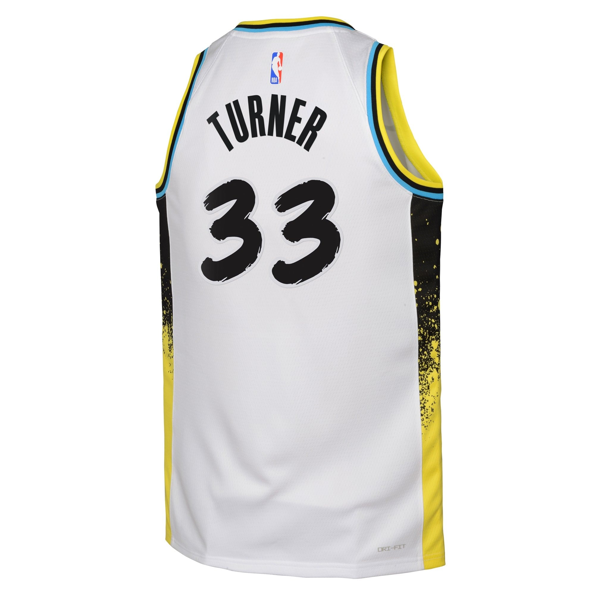 Indiana Pacers City Edition Swingman Jersey 2024 White Myles Turner Youth S-3XL