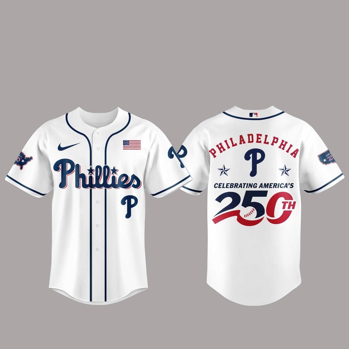 Baseball Team America 250th Anniversary Of USA 2026 Baseball Jersey