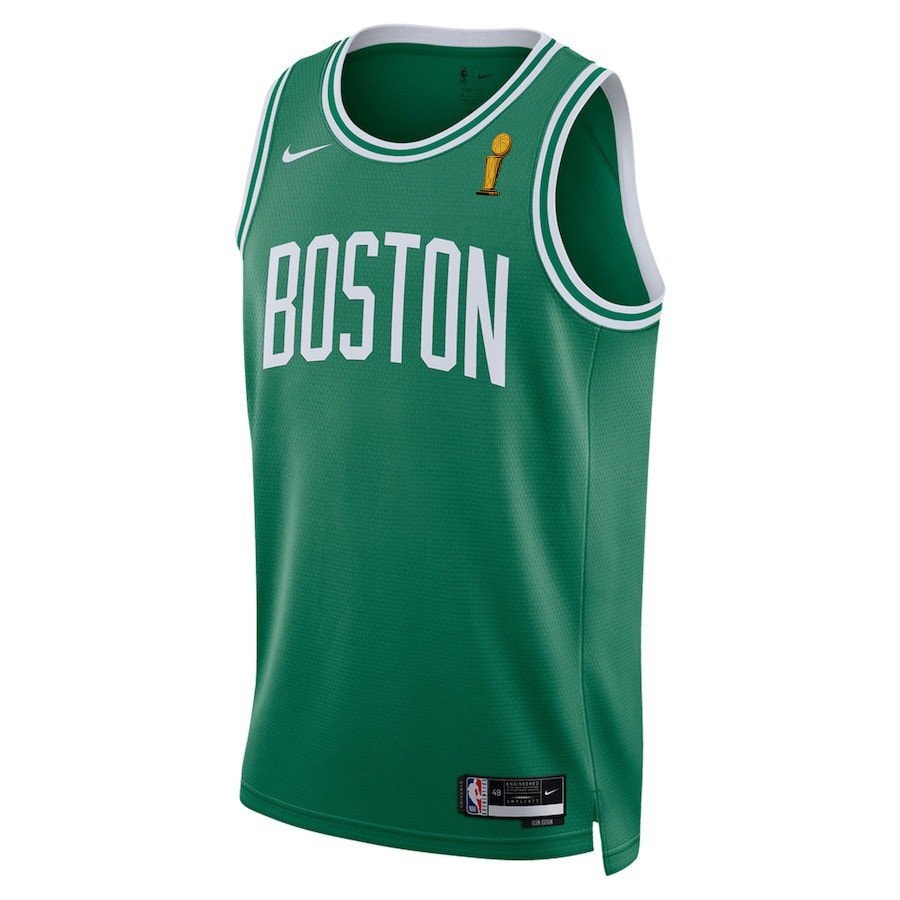 Boston Celtics 2024 Finals Champions Jersey Icon Edition Kelly Green Unisex