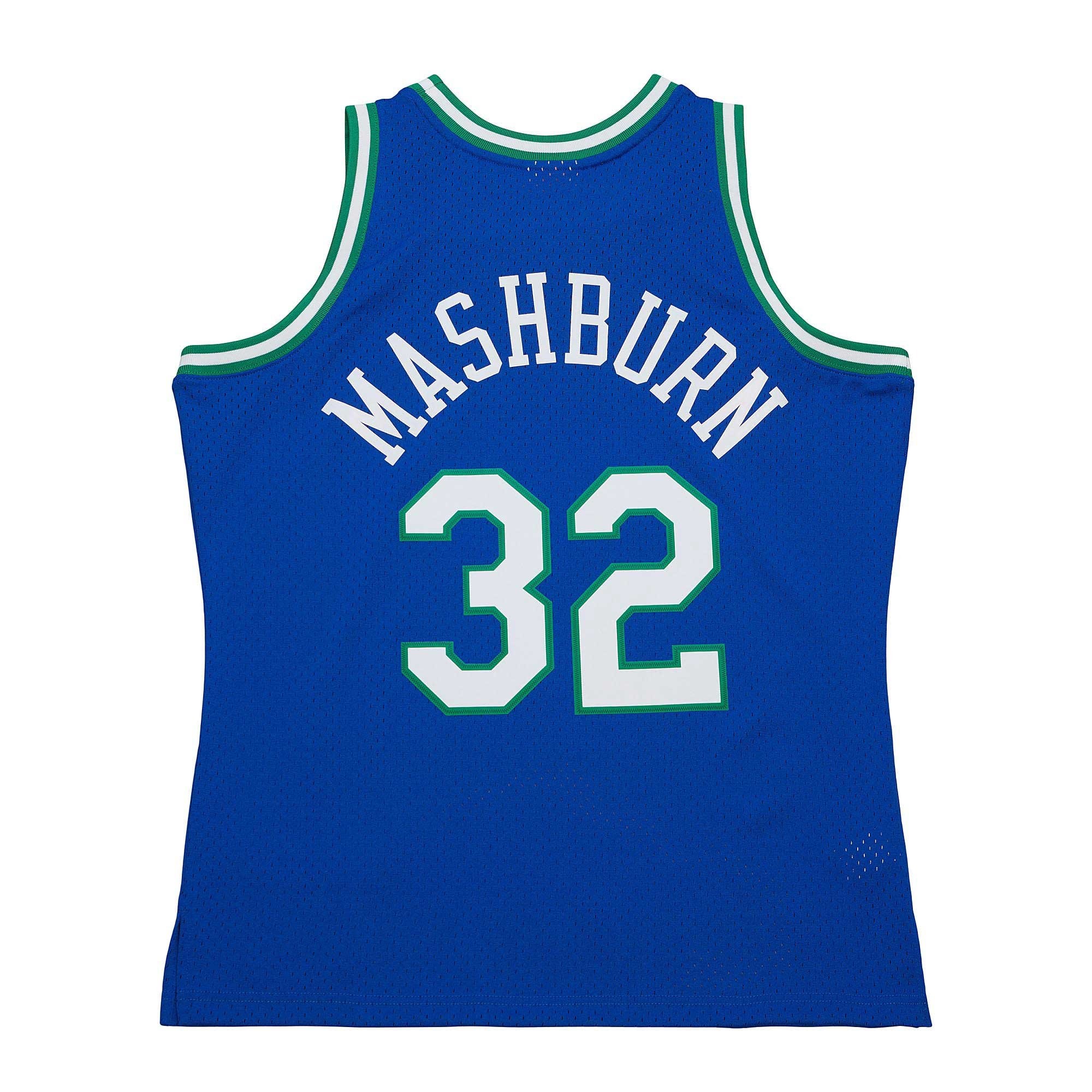 Men's Mitchell & Ness Jamal Mashburn Blue Dallas Mavericks 1993/94 Hardwood Classics Swingman Jersey