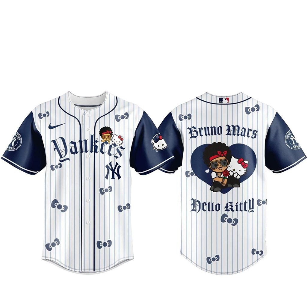 Baseball Team x Bruno Mars & Hello Kitty 2026 Baseball Jersey