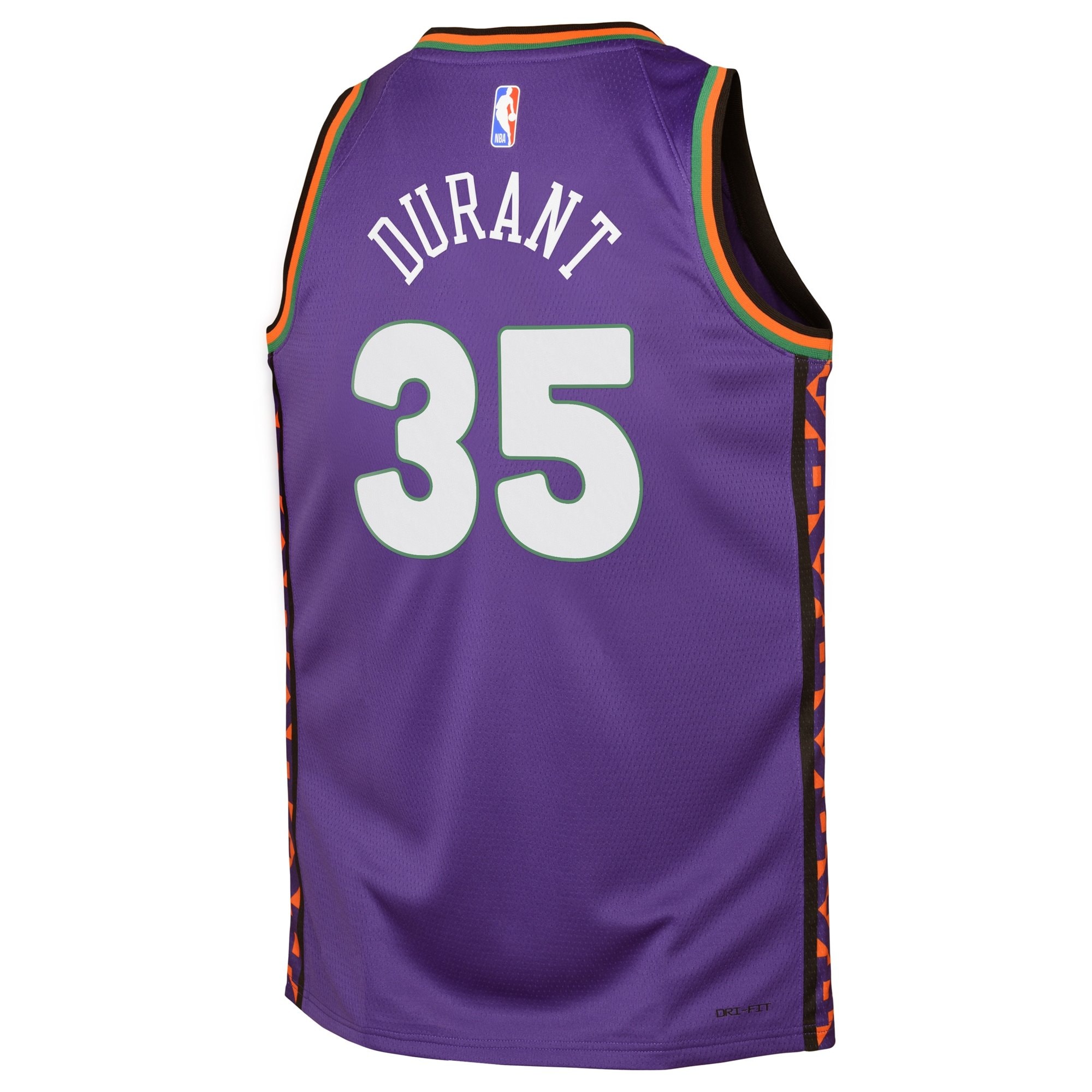 Phoenix Suns City Edition Swingman Jersey 2024 Purple Kevin Durant Youth