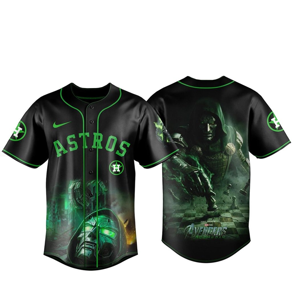 Baseball Team x Avengers Doomsday 2026 It All Leads To Doom Baseball Jersey