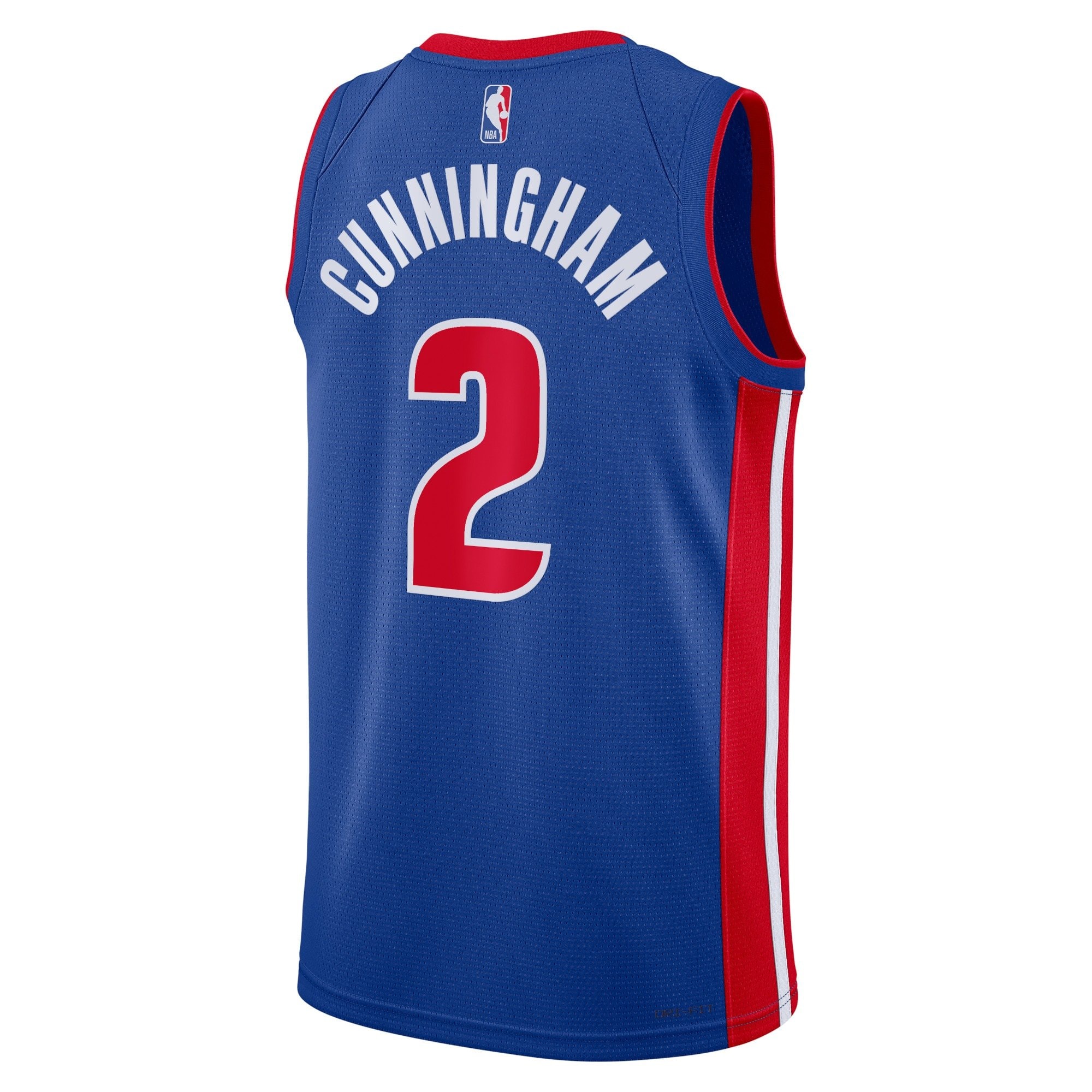 Detroit Pistons Icon Edition Swingman Jersey Blue Cade Cunningham Unisex
