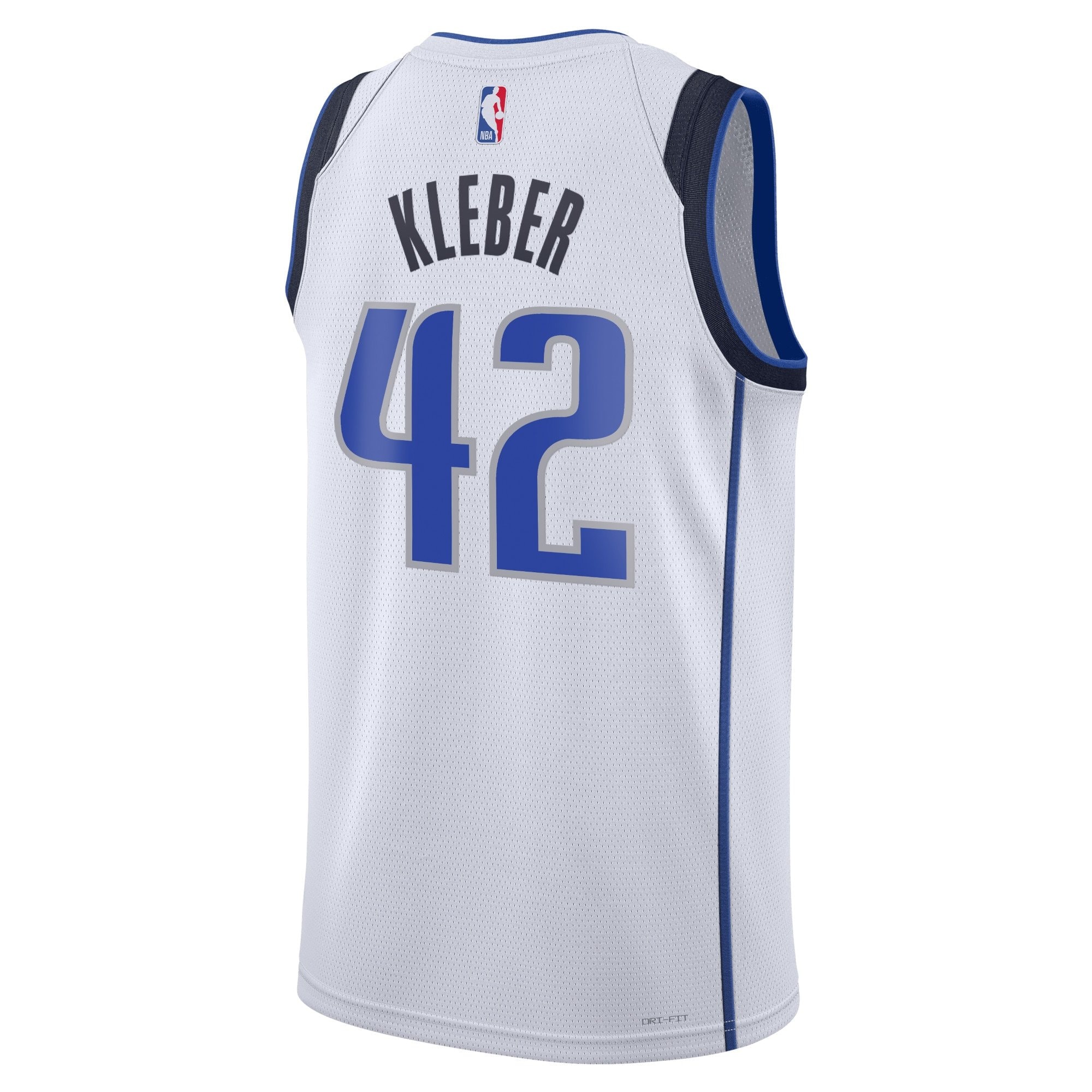 Dallas Mavericks Association Edition Swingman Jersey White Maximillian Kleber Unisex