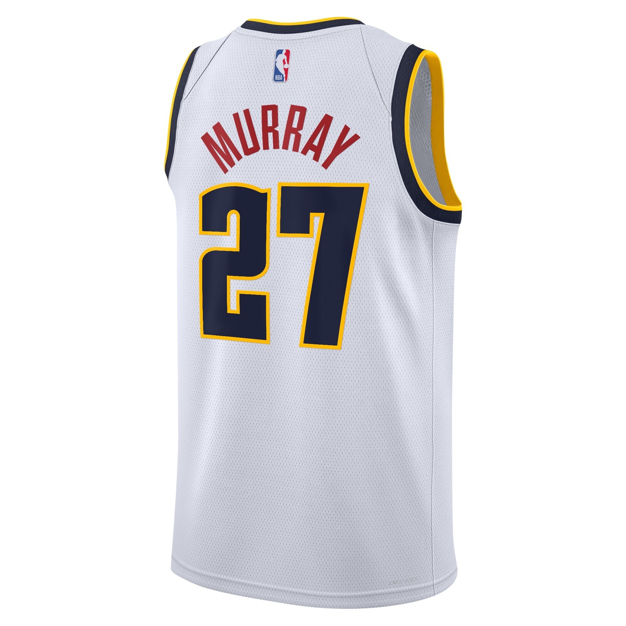 Denver Nuggets Jamal Murray Association Swingman Jersey White Youth S-3XL