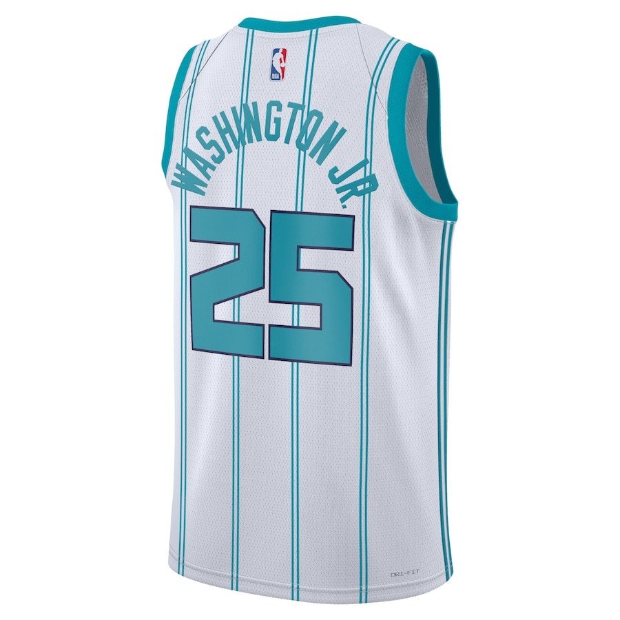 P.J. Washington Jr. 25 Charlotte Hornets Unisex Swingman Jersey Association Edition White