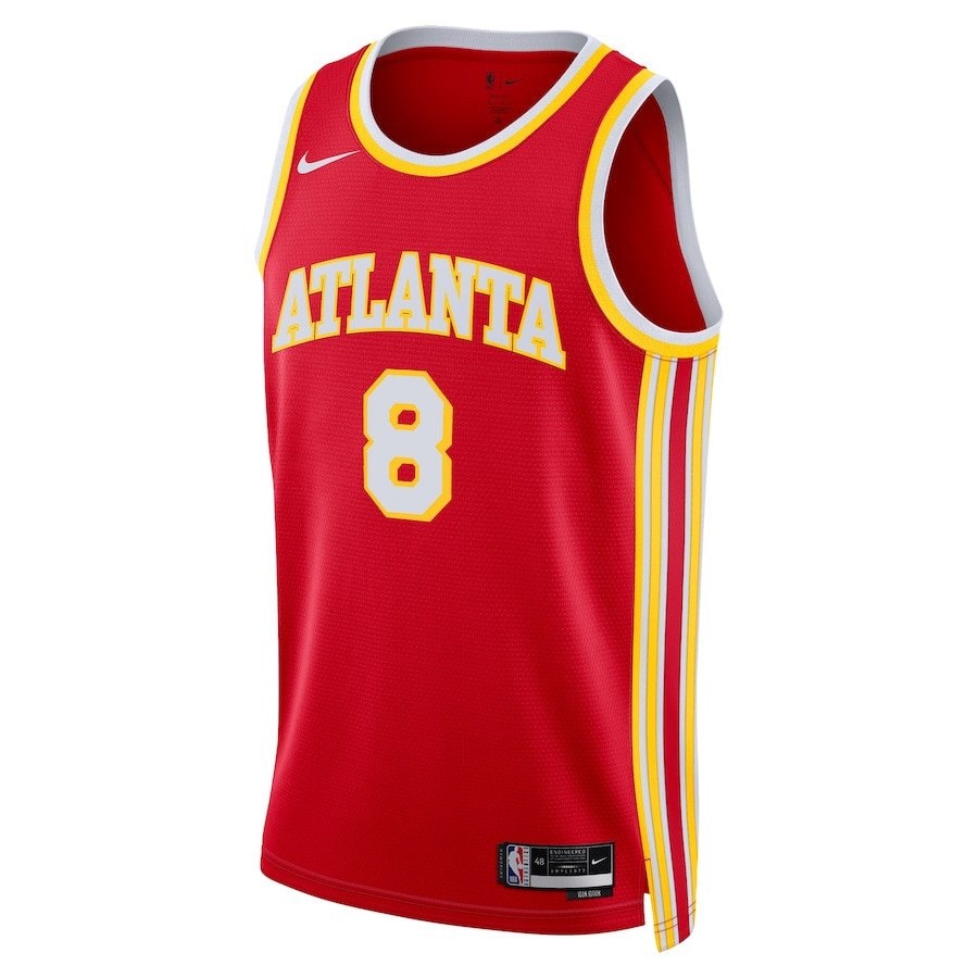 Patty Mills 8 Atlanta Hawks Unisex Swingman Jersey Icon Edition Red