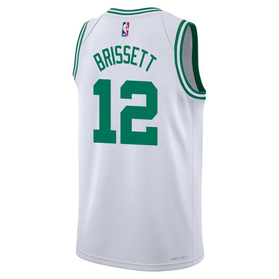 Oshae Brissett Boston Celtics 2024 Finals Champions Swingman Jersey Association Edition White