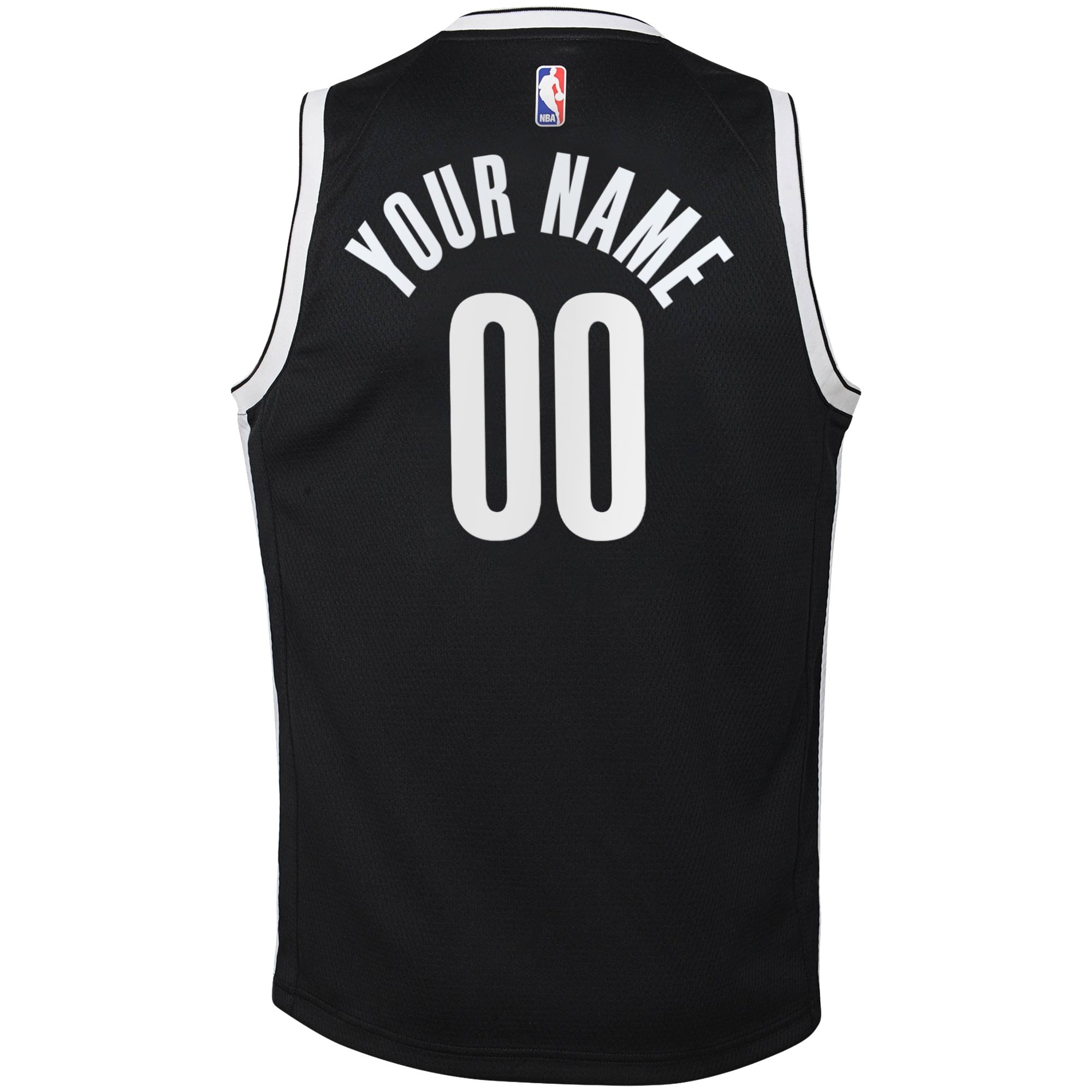 Brooklyn Nets Icon Swingman Custom Jersey Youth Unisex Multicolor S-3XL
