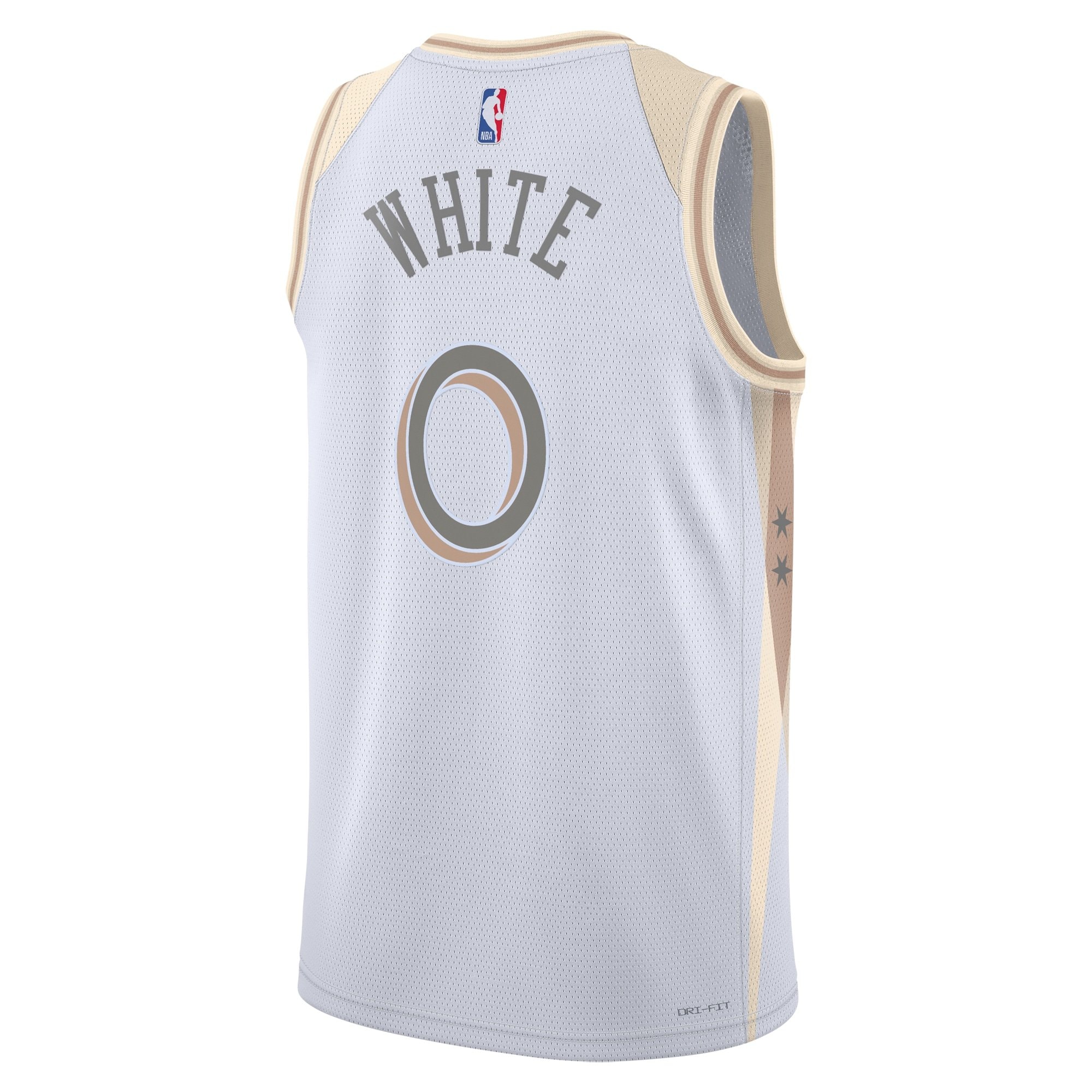 Chicago Bulls City Edition Swingman Jersey 2024 White Coby White Unisex