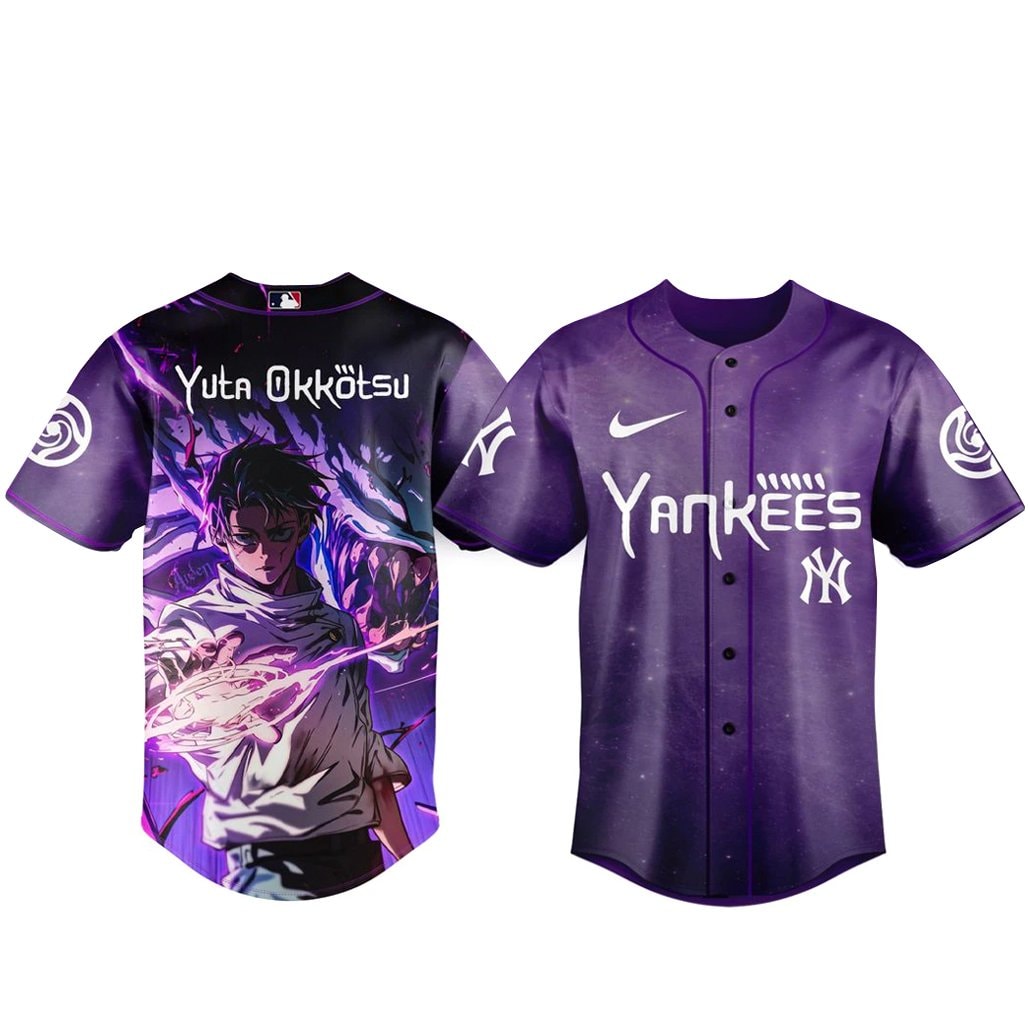 Baseball Team x Jujutsu Kaisen Night 2026 Yuta Okkotsu Baseball Jersey
