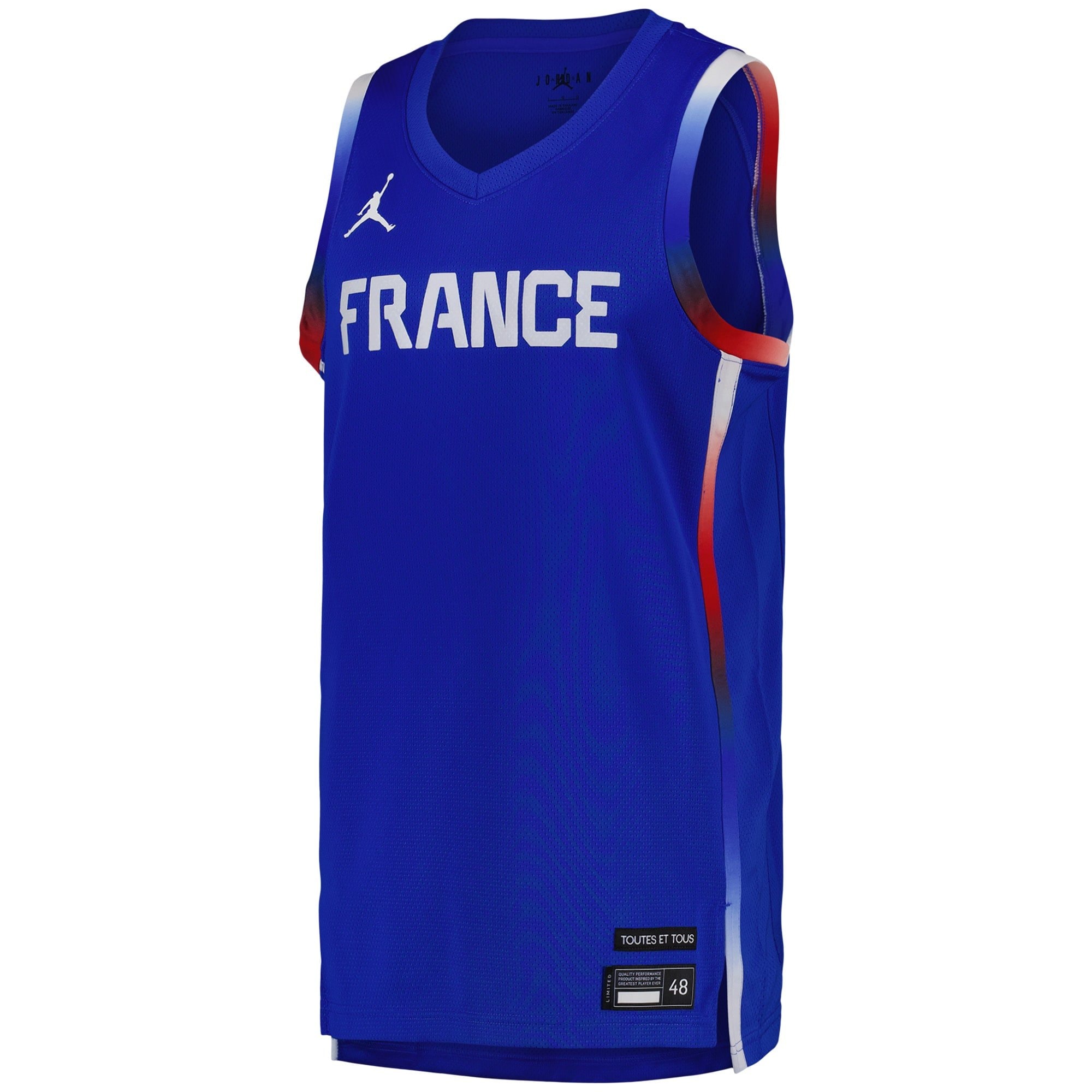 France Olympics Limited Road Jersey Unisex Multicolor - Adult Sizes S-3XL