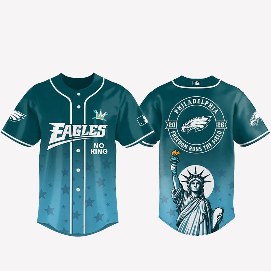 Football Team 2026 No Basketball Team Freedom Runs The Field Baseball Jersey