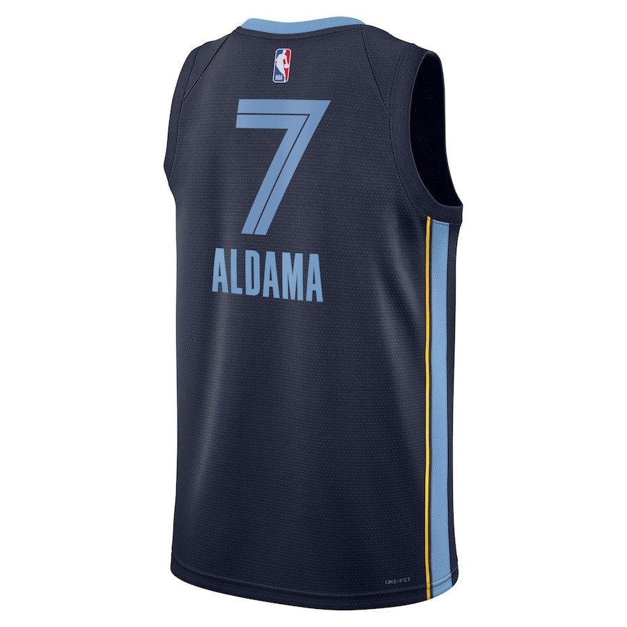 Santi Aldama Memphis Grizzlies Unisex Swingman Jersey Icon Edition Navy
