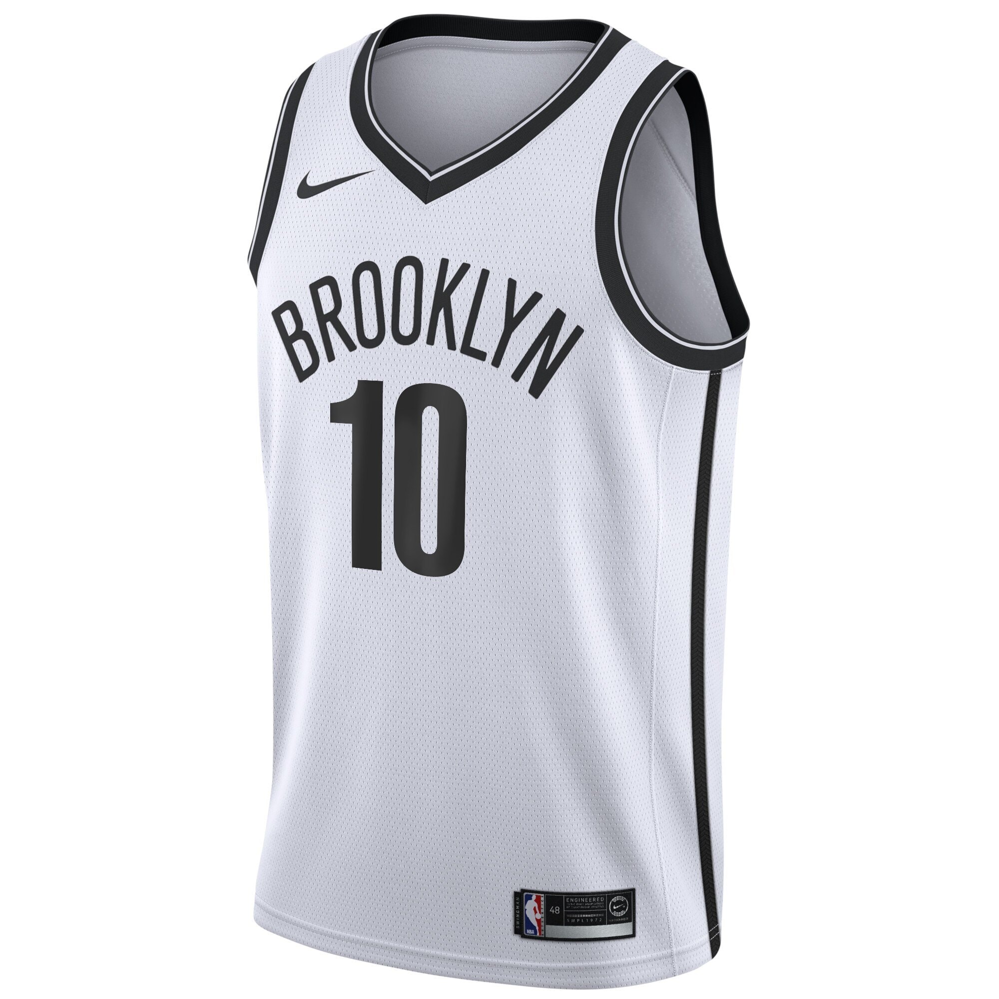 Brooklyn Nets Association Edition Swingman Jersey White Ben Simmons Youth