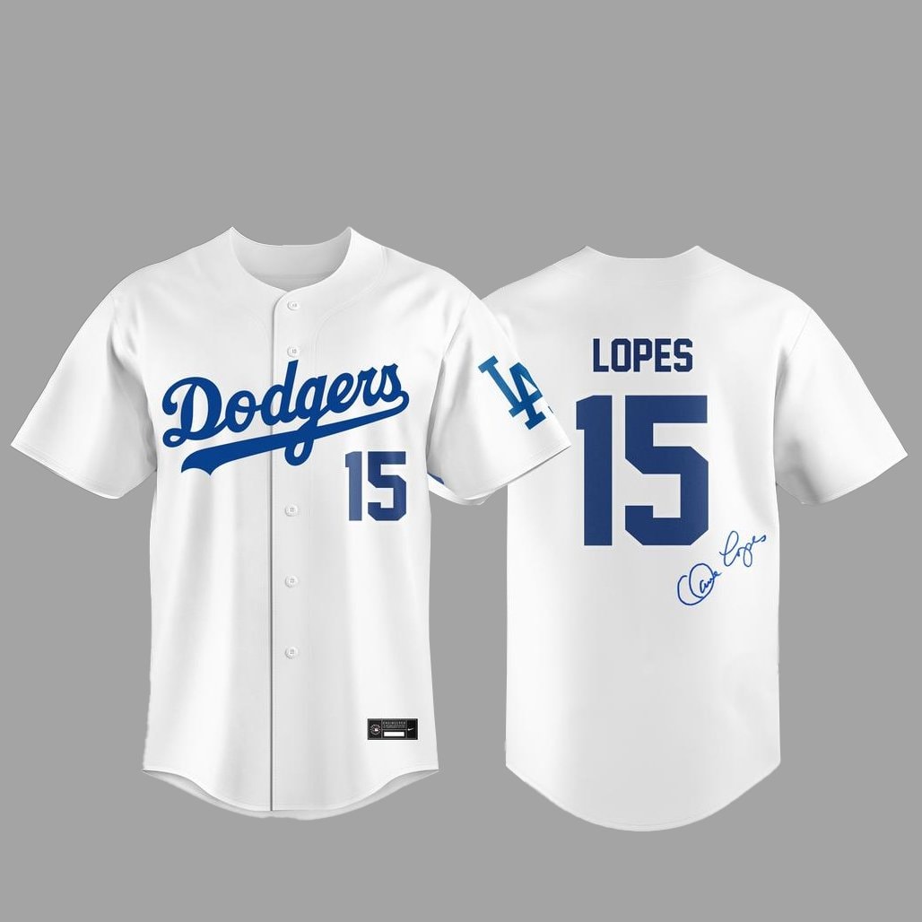 Baseball Team Davey Lopes 1945-2026 Baseball Jersey