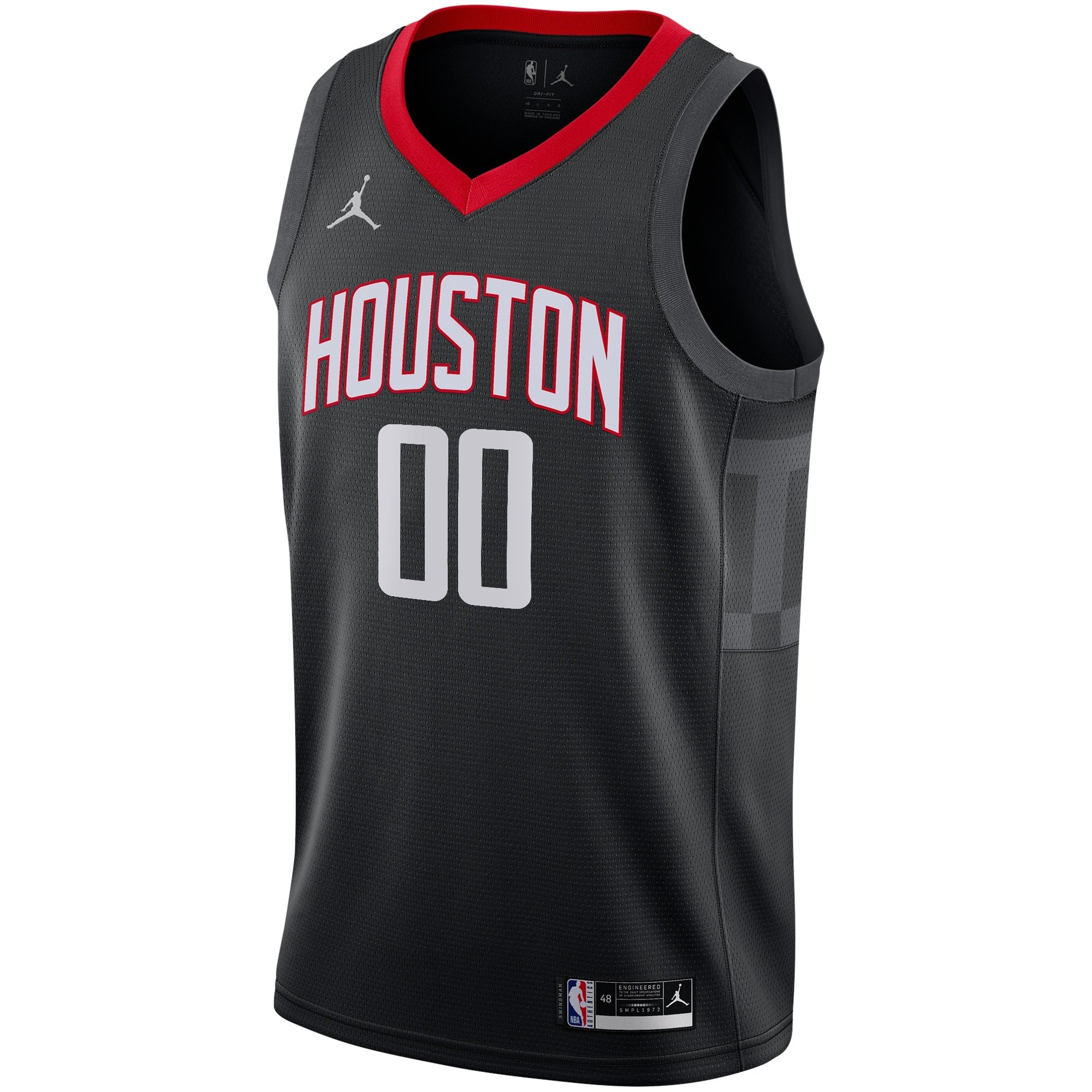 Houston Rockets Jordan Statement Swingman Custom Youth Jersey Multicolor