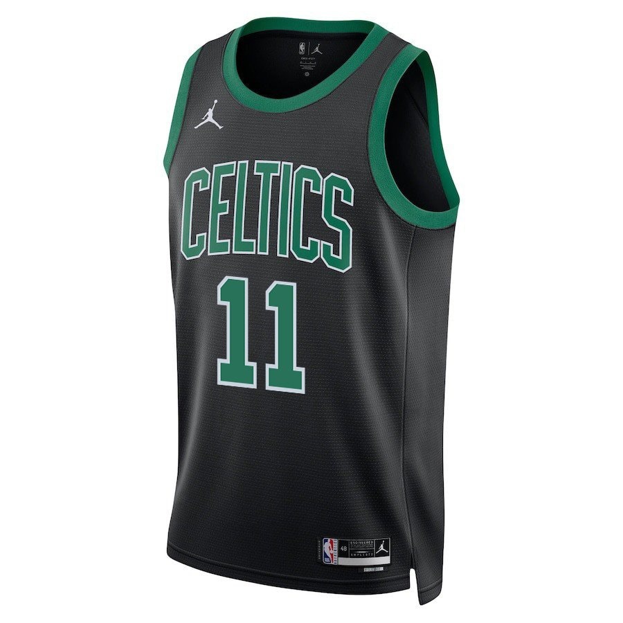 Payton Pritchard 11 Boston Celtics 2024 Finals Champions Swingman Jersey Statement Edition Black