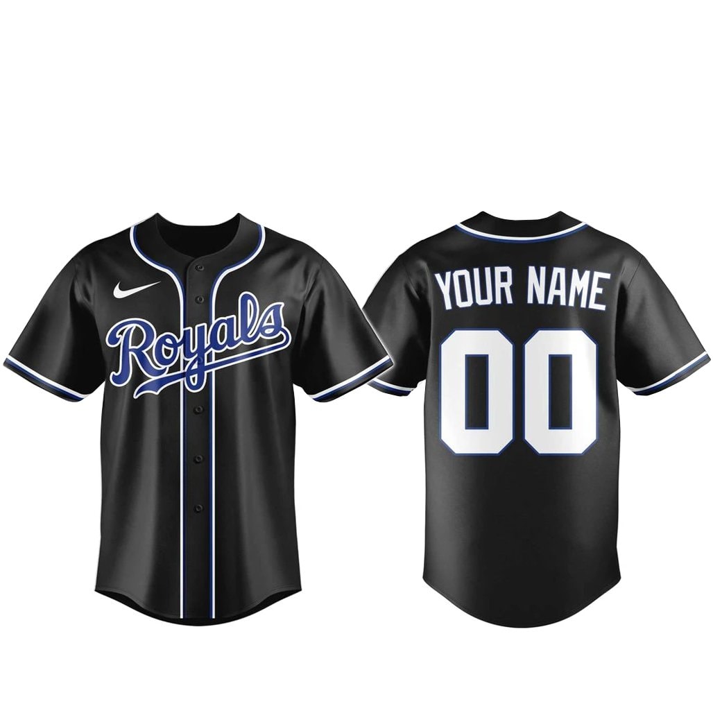 Custom Name and Number Baseball Team Blackout Built For The Night 2026 Baseball Jersey