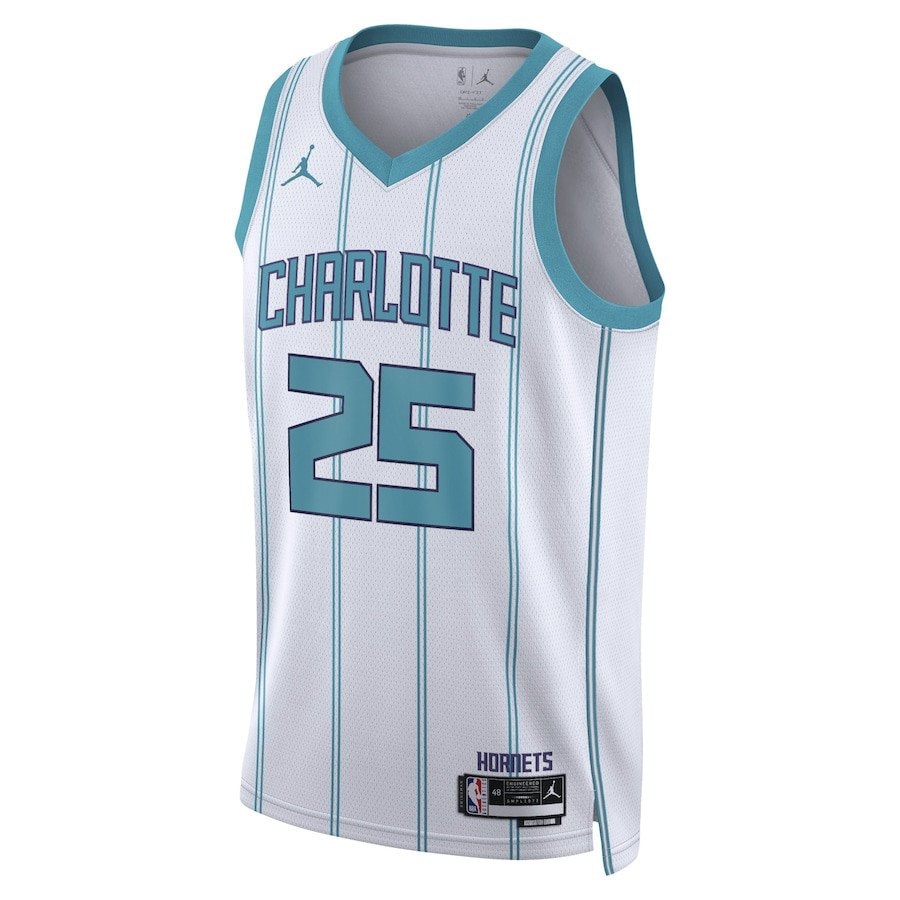 P.J. Washington Jr. 25 Charlotte Hornets Unisex Swingman Jersey Association Edition White