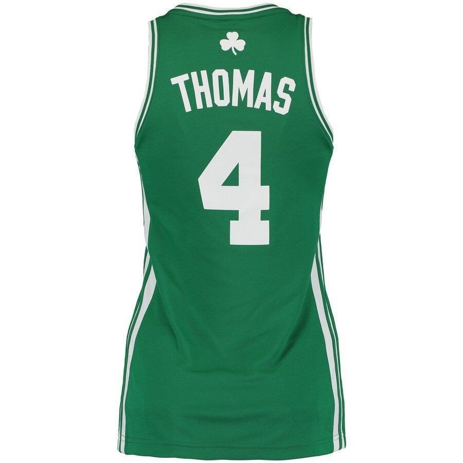 Isaiah Thomas Boston Celtics Women's Road Jersey Kelly Green White