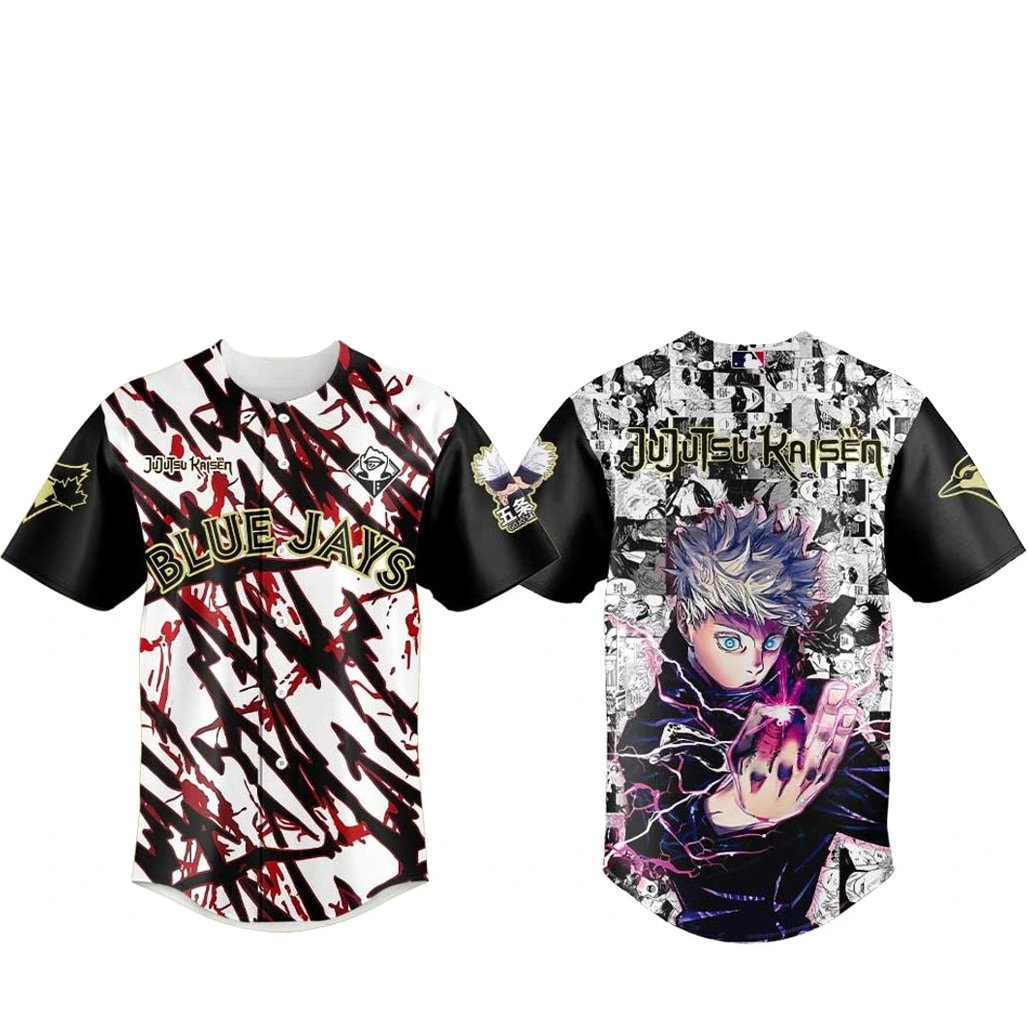 Baseball Team x Satoru Gojo Baseball Jersey