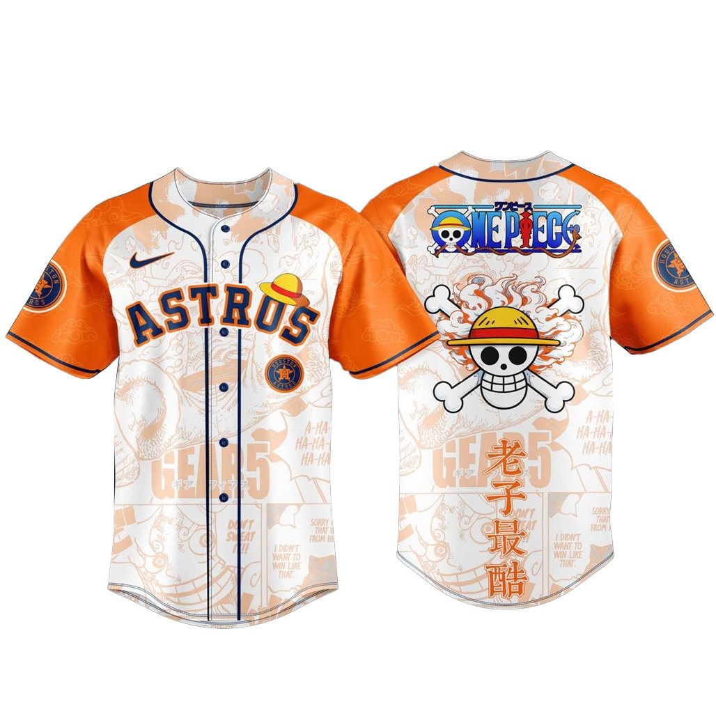 Baseball Team x One Piece Night 2026 Game Baseball Jersey