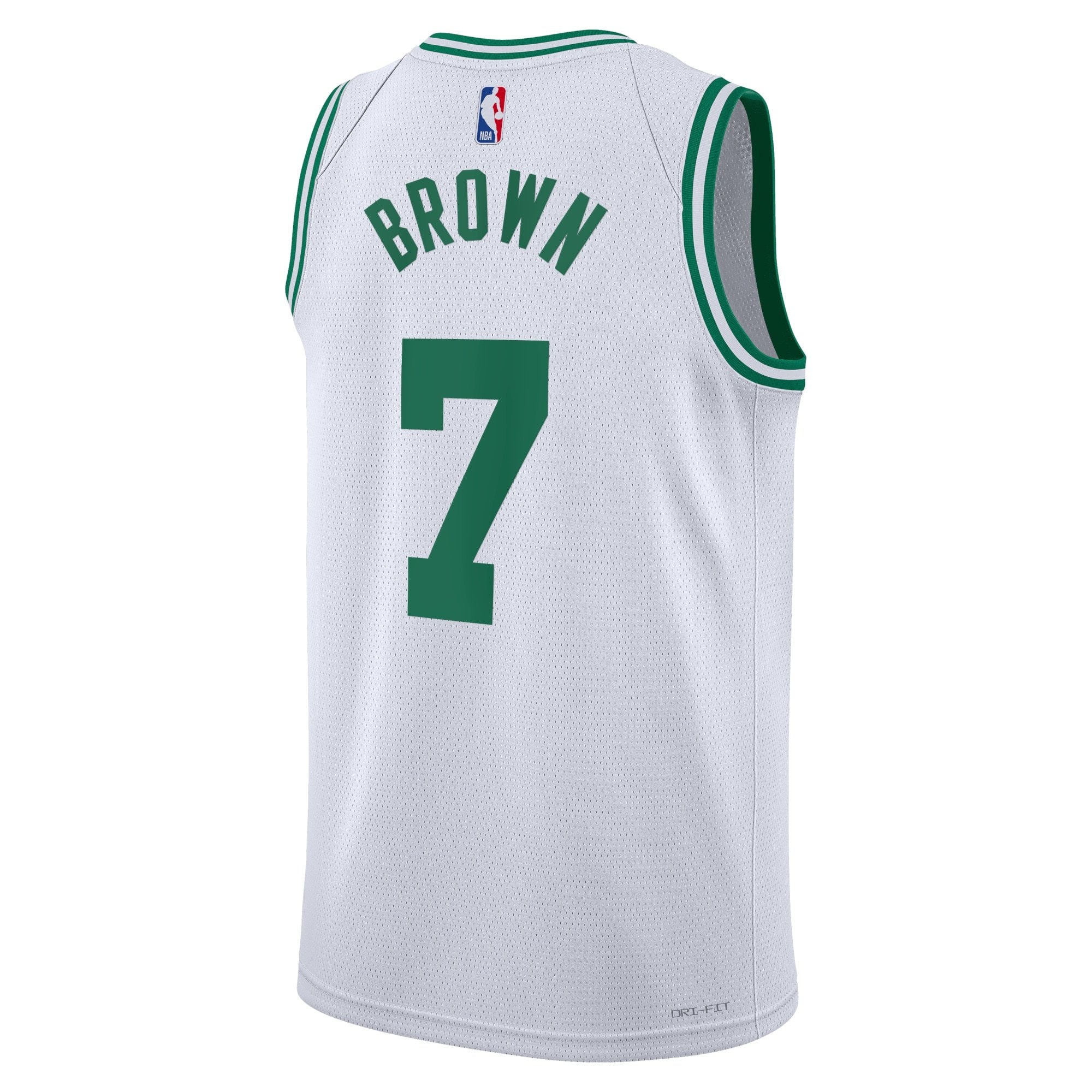 Boston Celtics Association Edition Swingman Jersey White Jaylen Brown Unisex