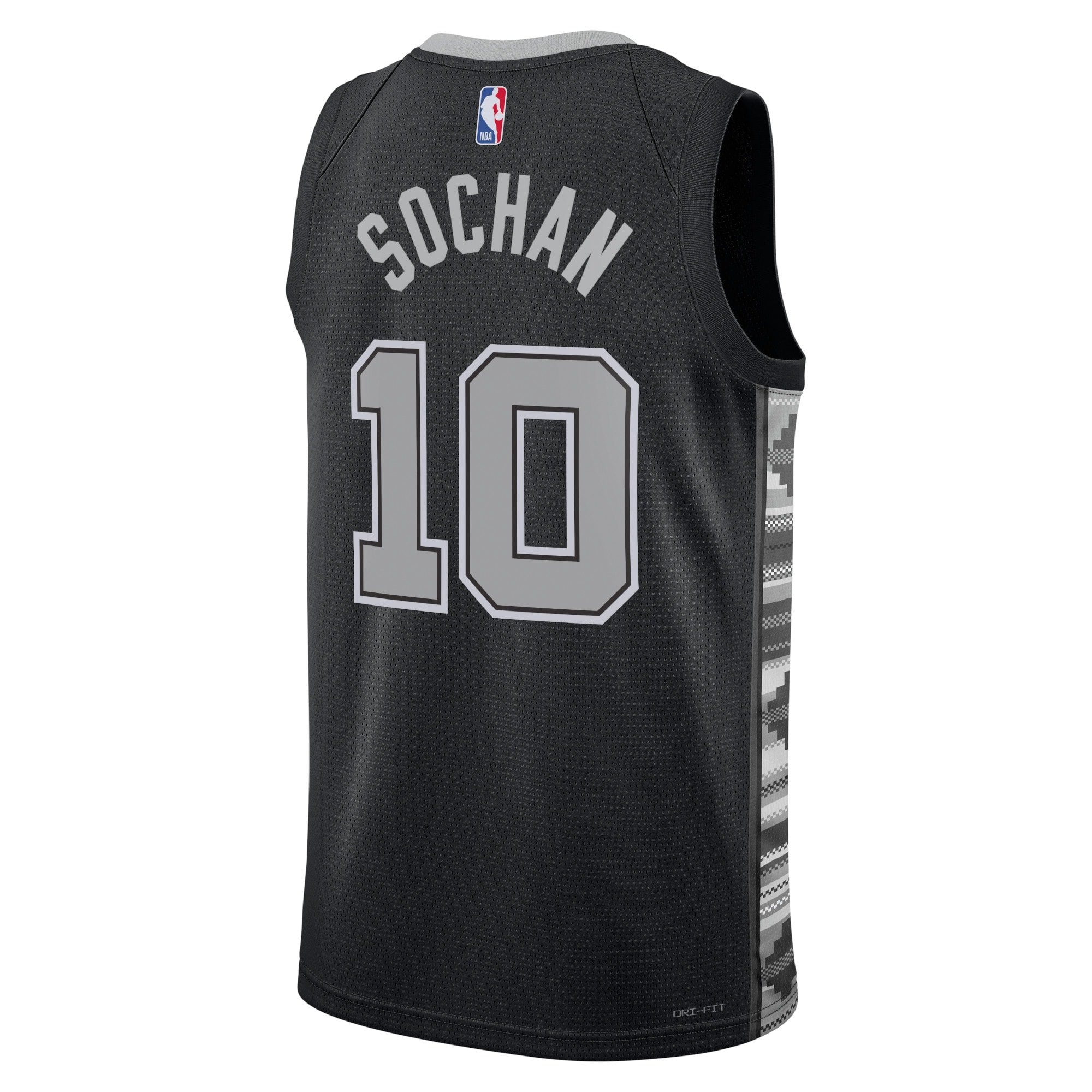 San Antonio Spurs Jeremy Sochan Statement Edition Swingman Jersey Black Unisex