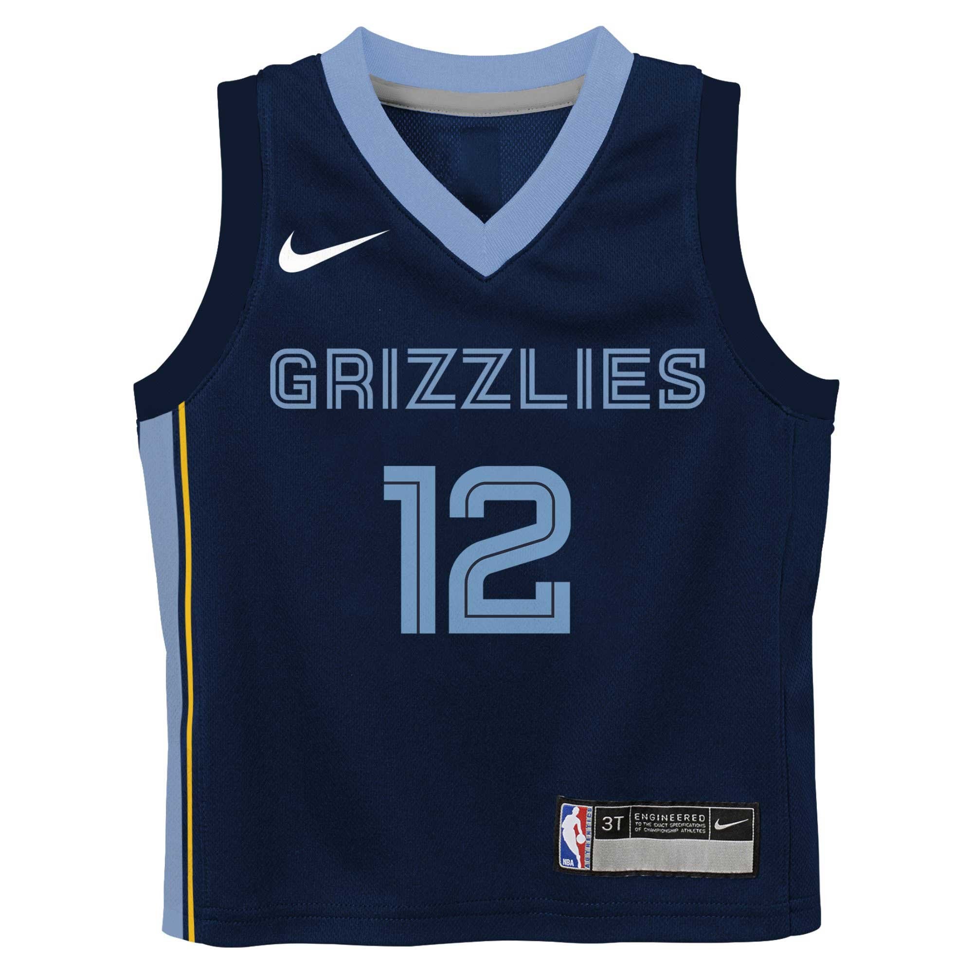Memphis Grizzlies Icon Jersey Box Set Ja Morant Infant Unisex Multicolor Sizes S-3XL