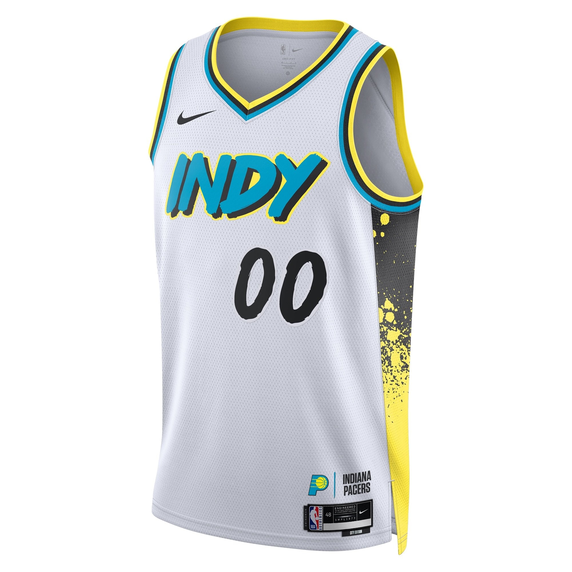 Indiana Pacers City Edition Swingman Jersey 2024 Custom Unisex Multicolor