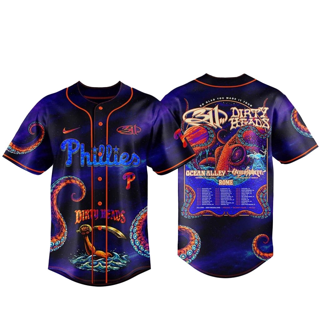Baseball Team 311 x Dirty Heads 2026 So Glad You Made It Baseball Jersey