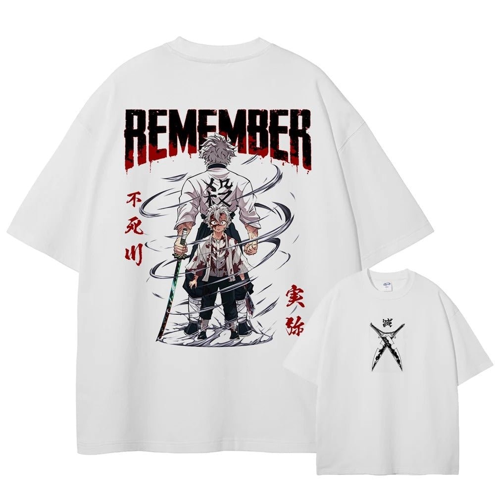Sanemi "Remember" Vintage T-shirt