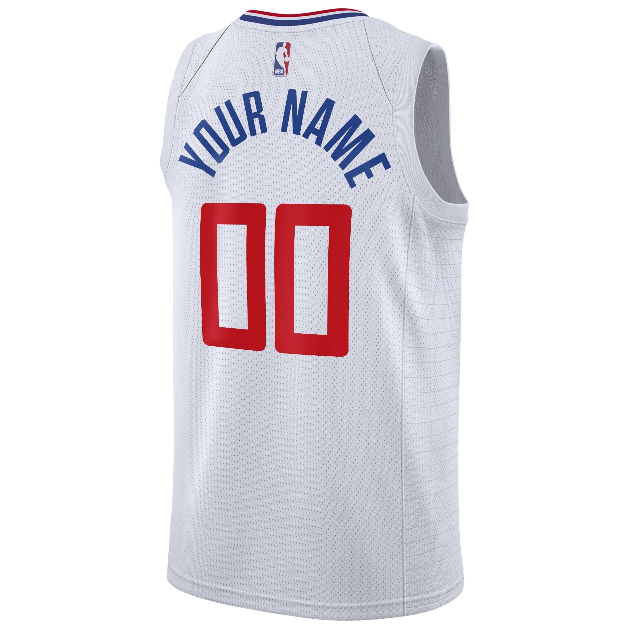 LA Clippers Association Swingman Jersey Custom Youth Multicolor S-3XL