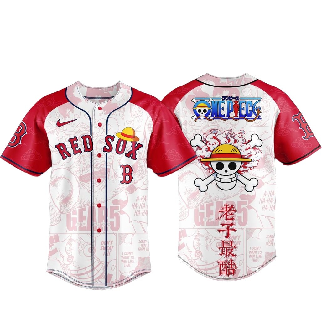 Baseball Team x One Piece Night 2026 Game Baseball Jersey